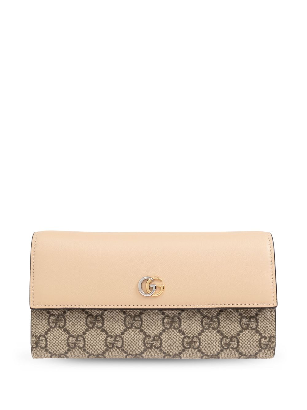 Gucci GG Marmont 长款钱包 - 中性色