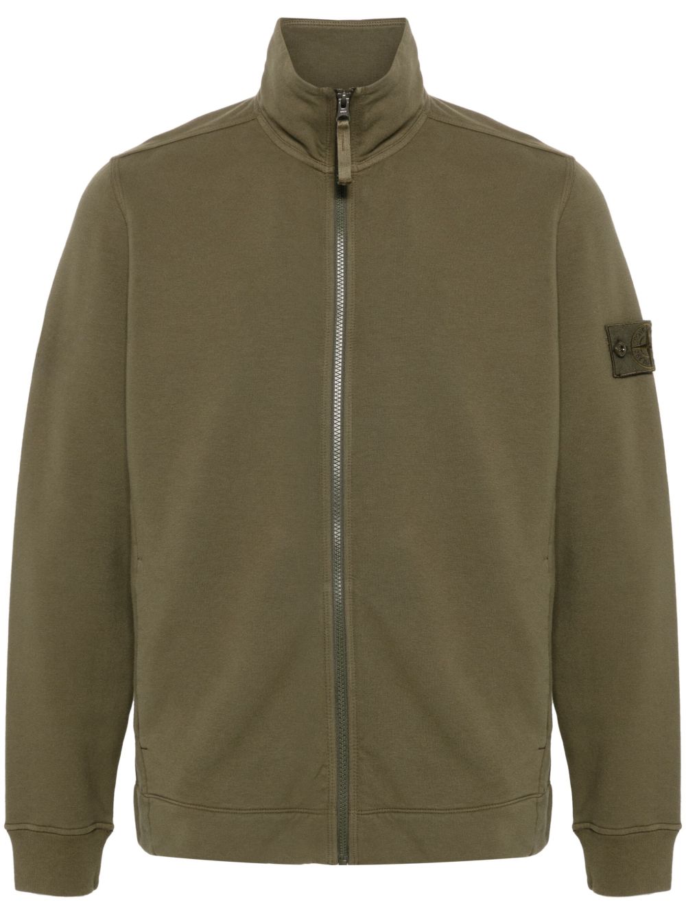 Stone Island 罗盘徽章卫衣 - 绿色