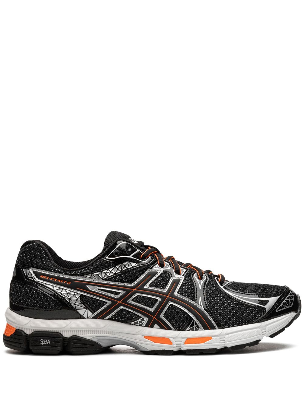 ASICS Gel Exalt 2 Sliver/Orange 运动鞋 - 黑色