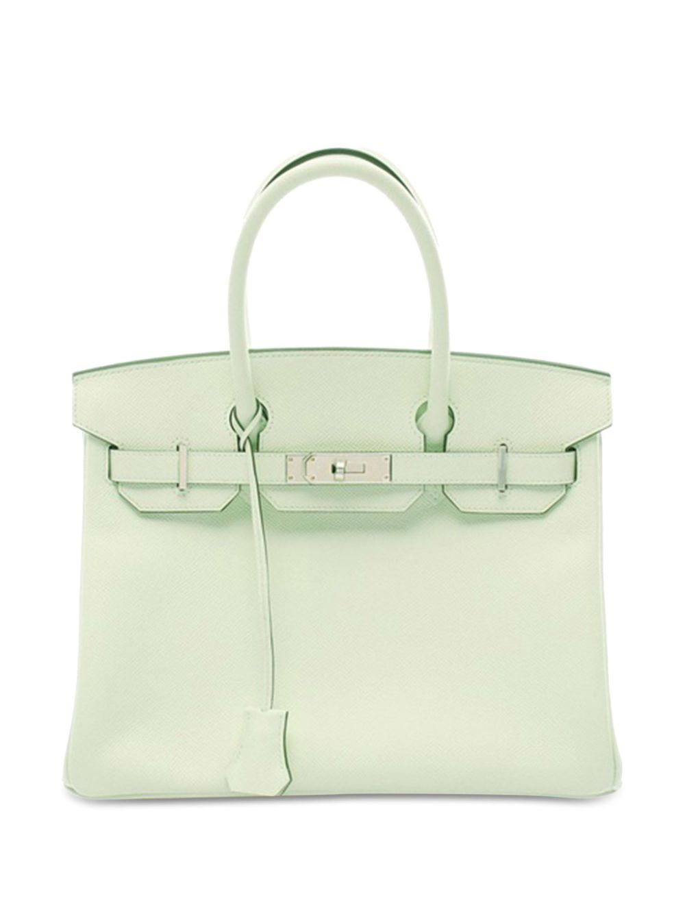 Hermès Pre-Owned Epsom Birkin Retourne 30 手提包（2023年典藏款） - 绿色