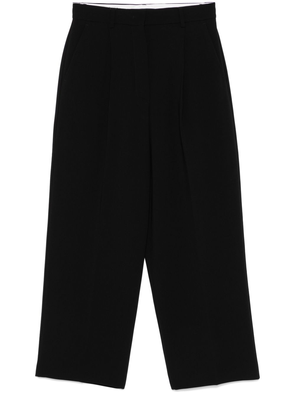 Weekend Max Mara Ronchi 长裤 - 黑色