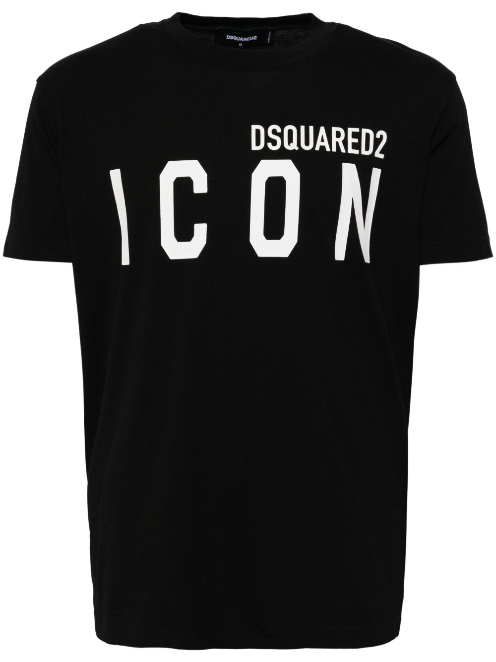 DSQUARED2 logo印花T恤 - 黑色