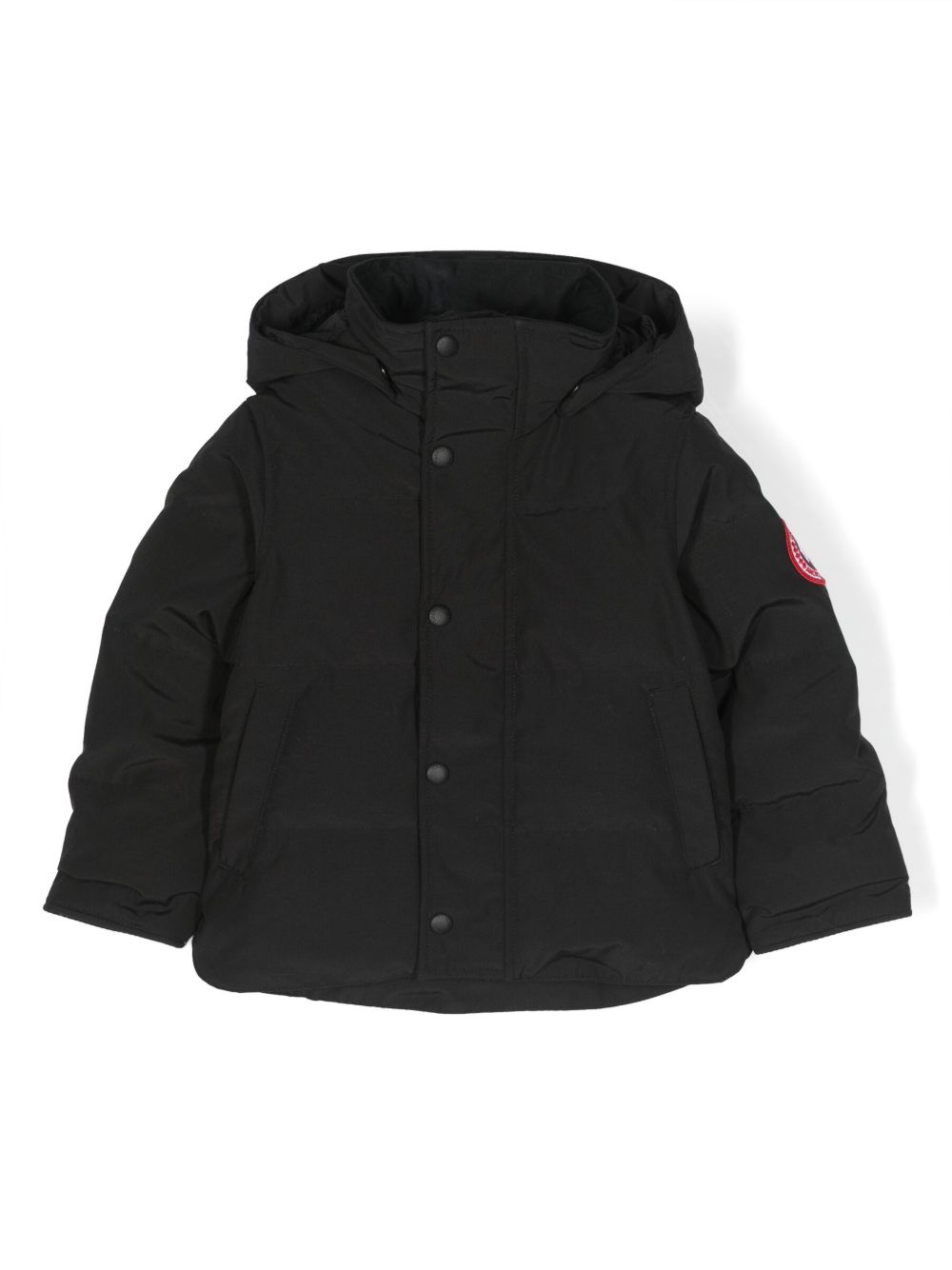 Canada Goose Kids Snowy Owl 派克大衣 - 黑色