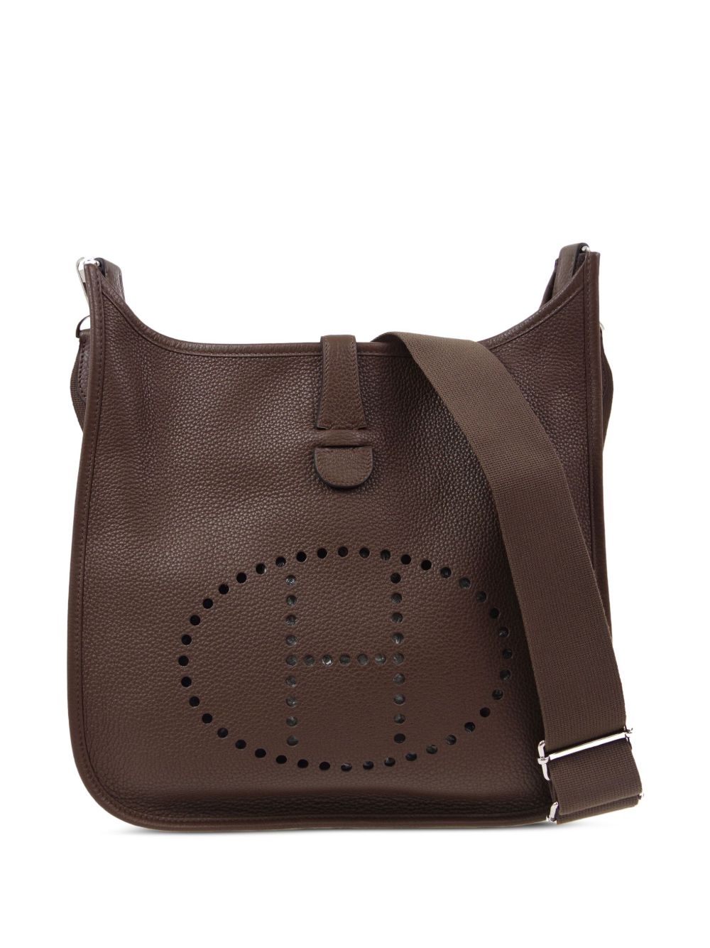 Hermès Pre-Owned Evelyne 3 GM 单肩包（2008年典藏款） - 褐色