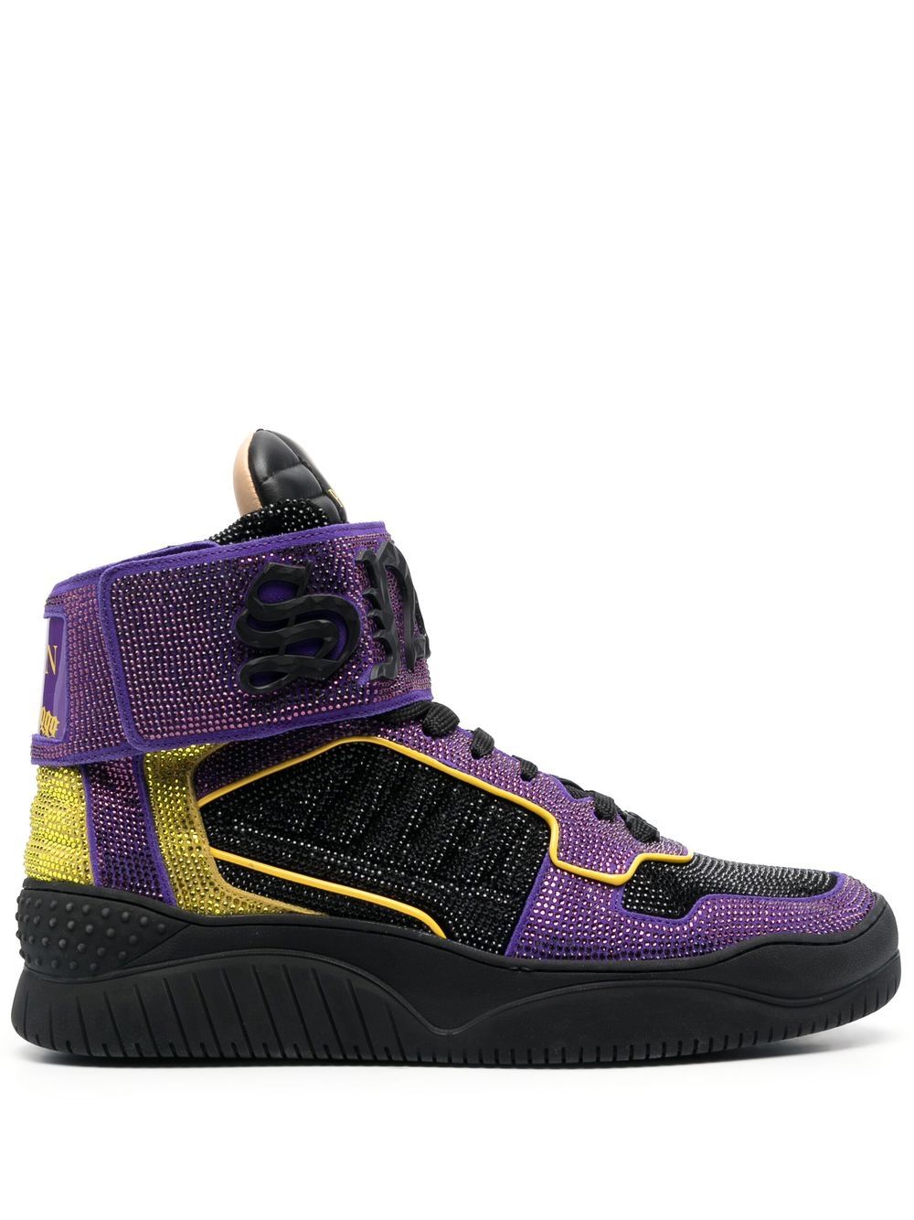 Philipp Plein x Snoop Dogg PLEINDOGG 运动鞋 - 紫色