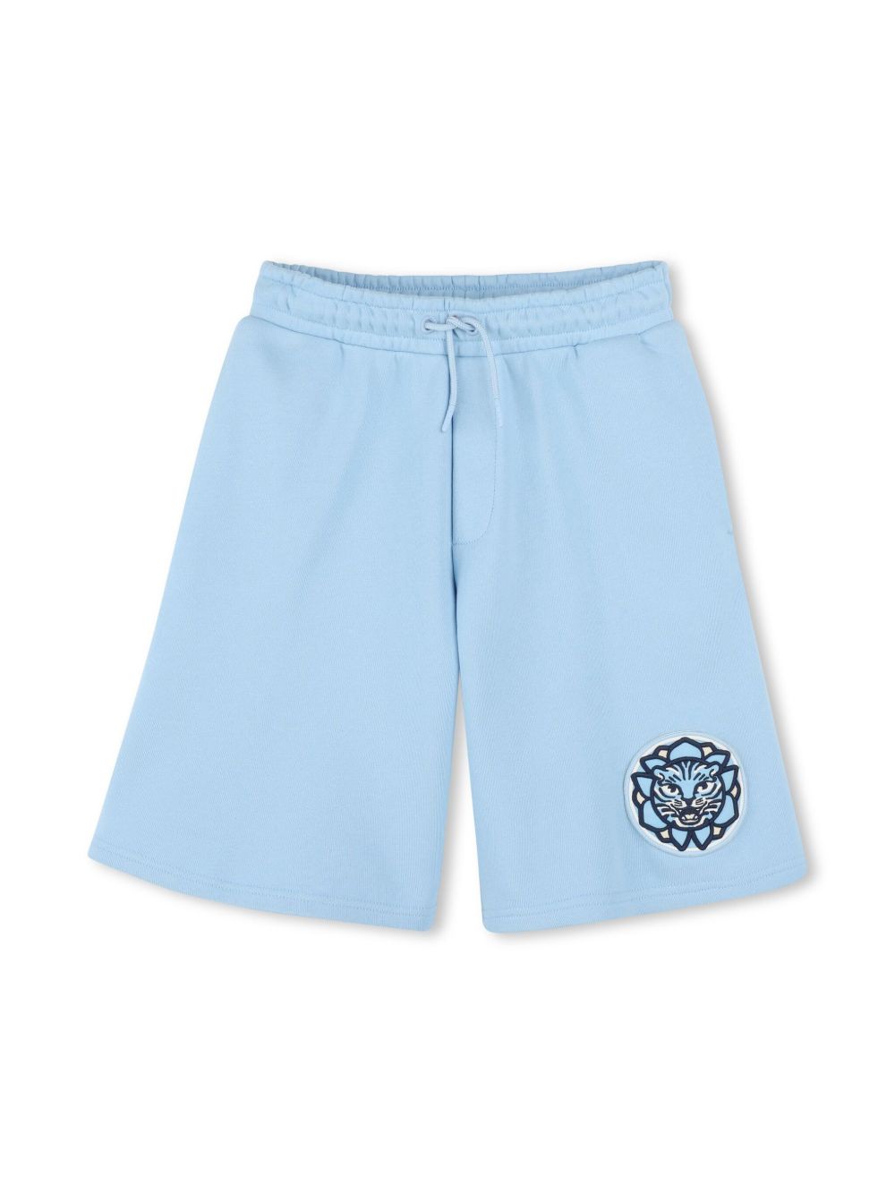 Kenzo Kids Tiger 运动短裤 - 蓝色