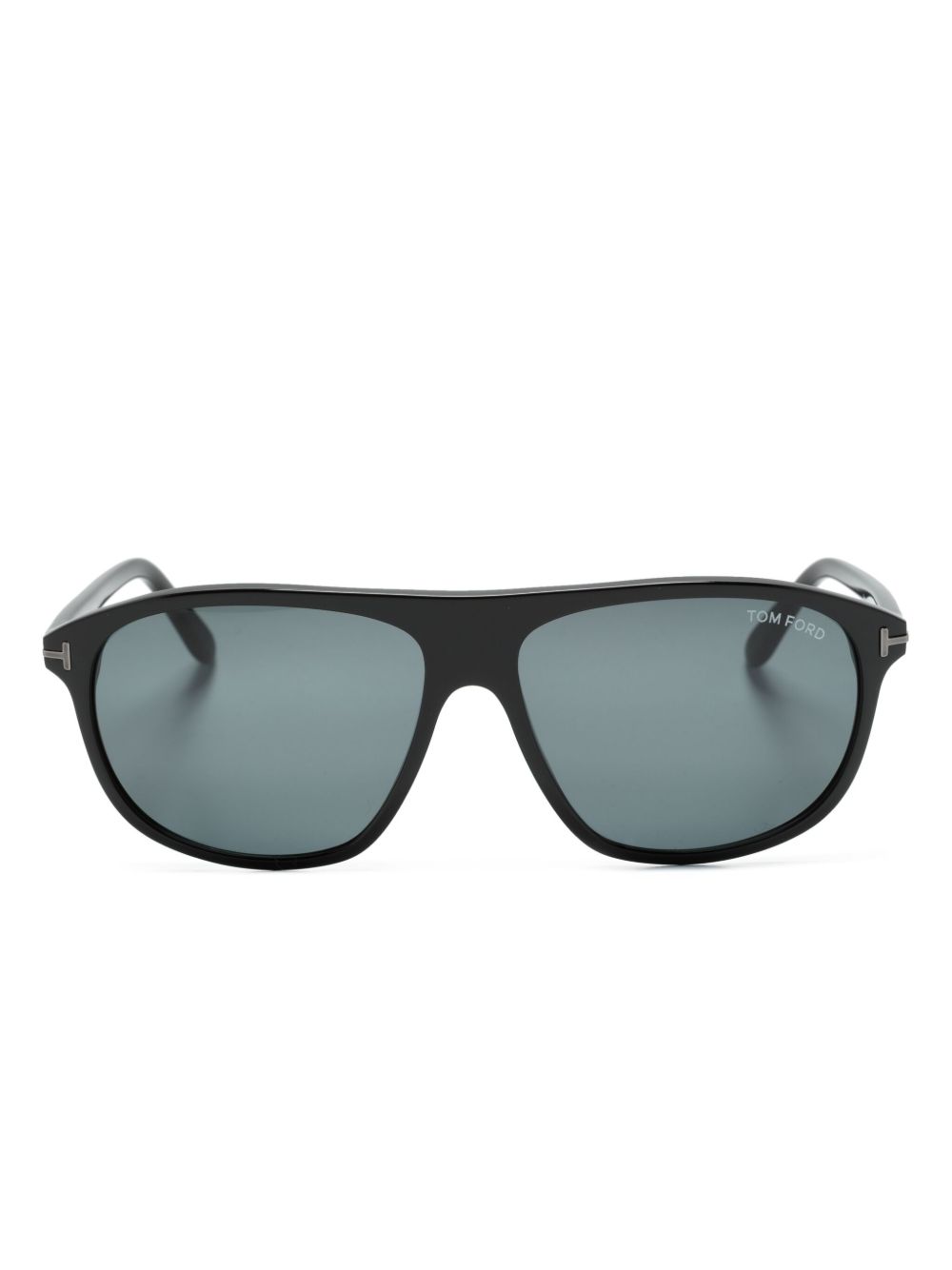 TOM FORD Eyewear 方框太阳眼镜 - 黑色