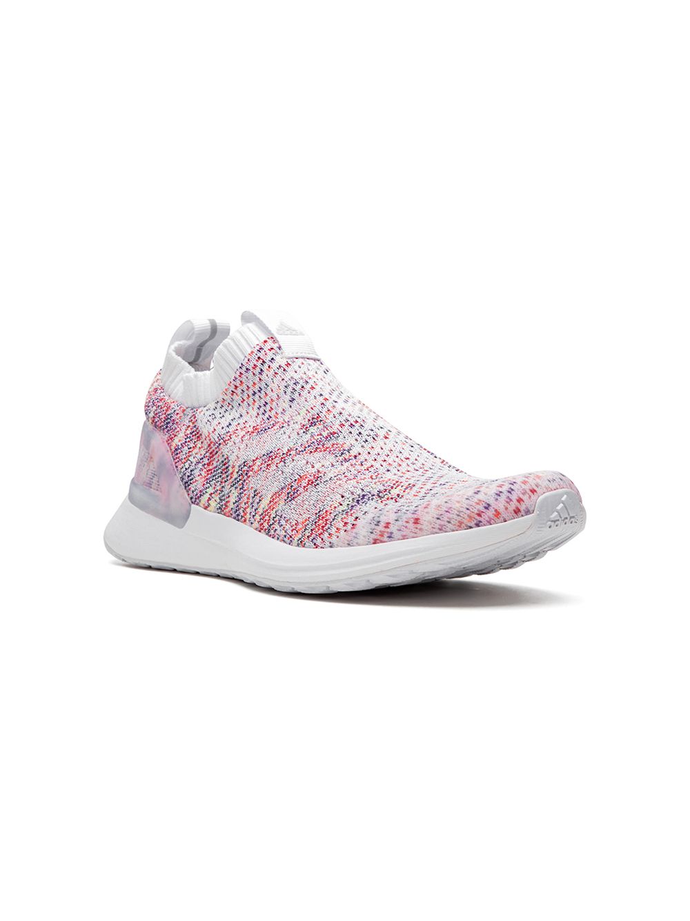 adidas Kids RapidaRun 无带运动鞋 - 白色