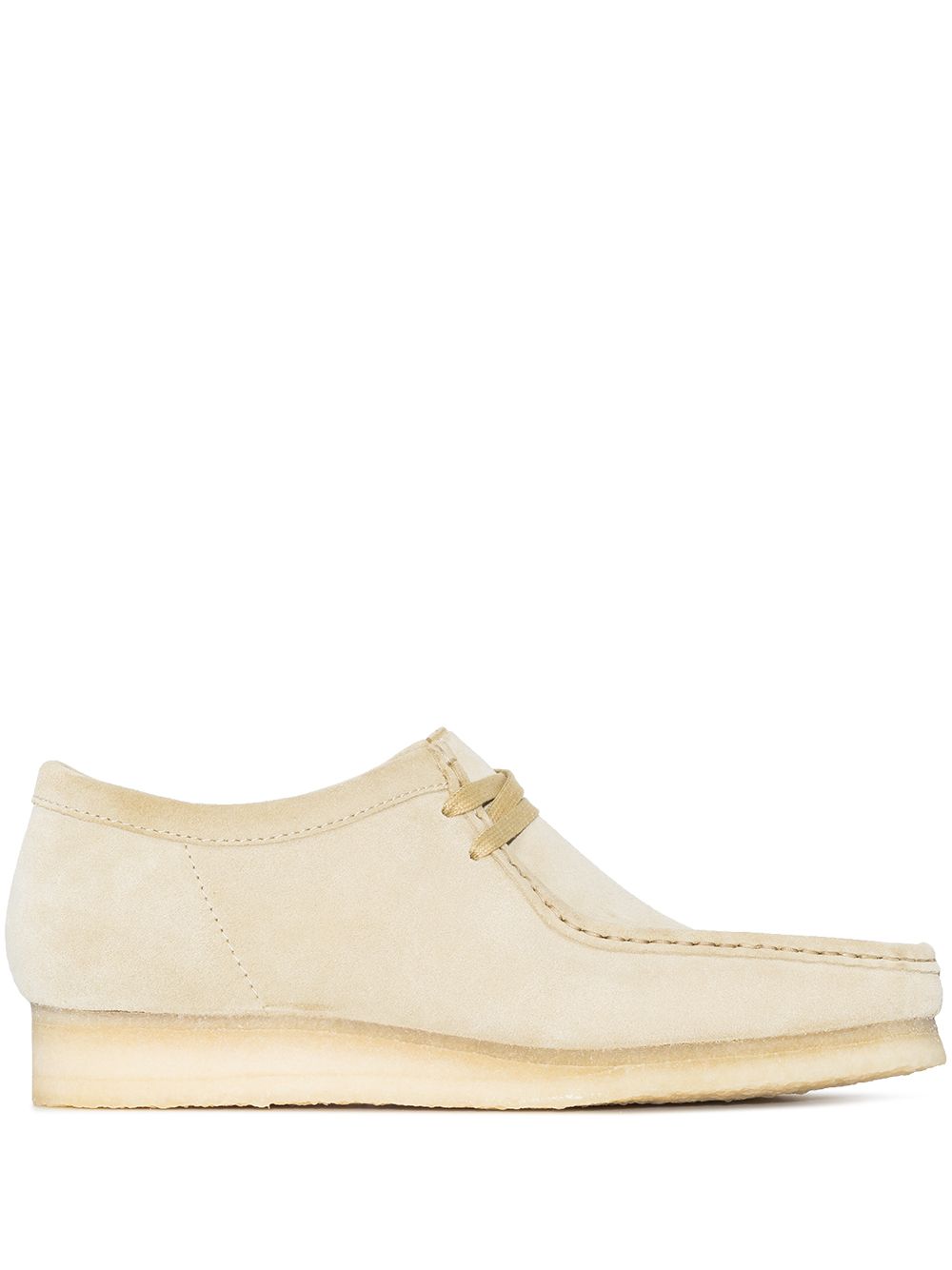 Clarks Originals Maple Wallabee 绒面皮平底鞋 - 中性色