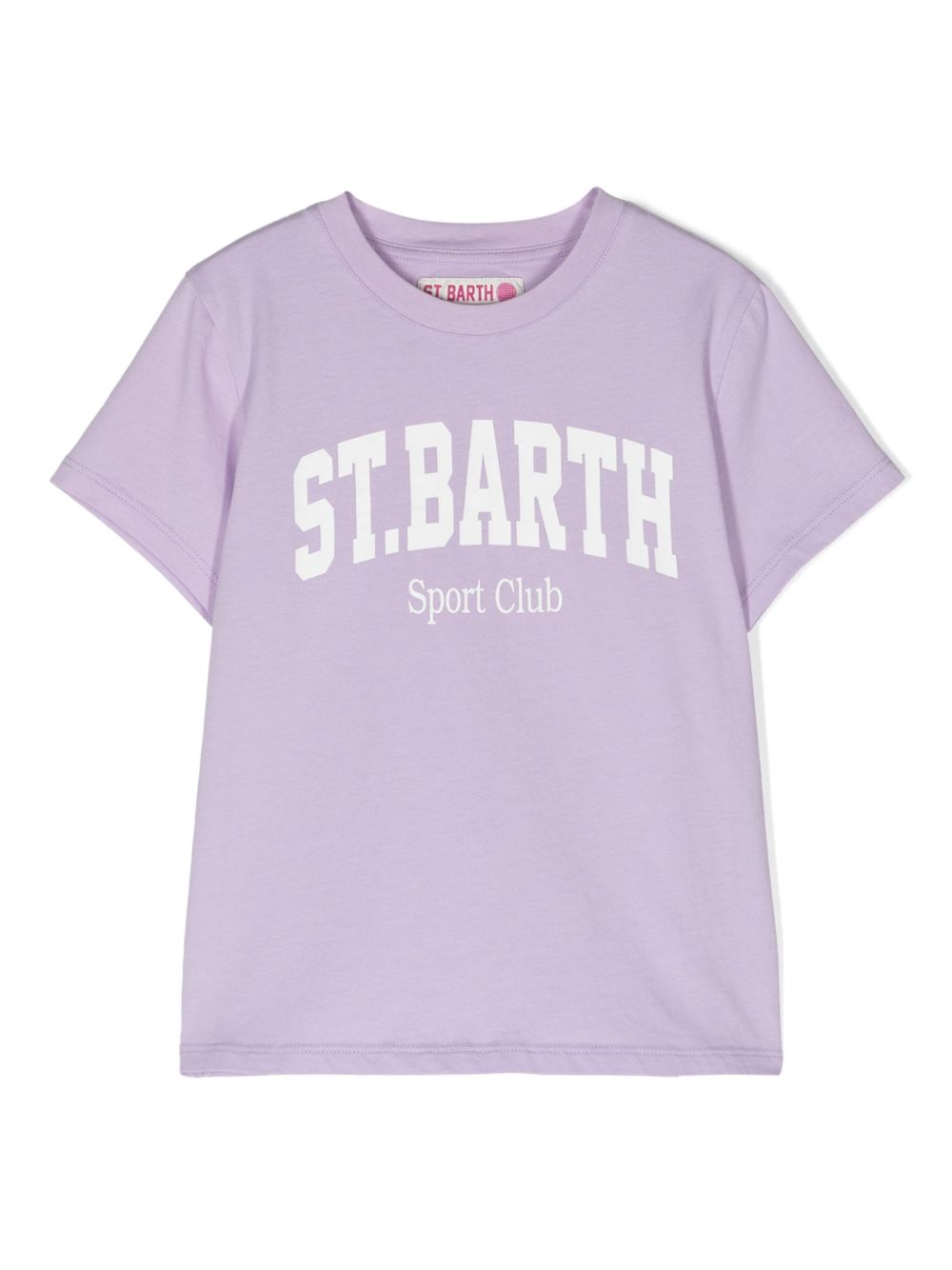 MC2 Saint Barth Kids Elly 棉T恤 - 紫色