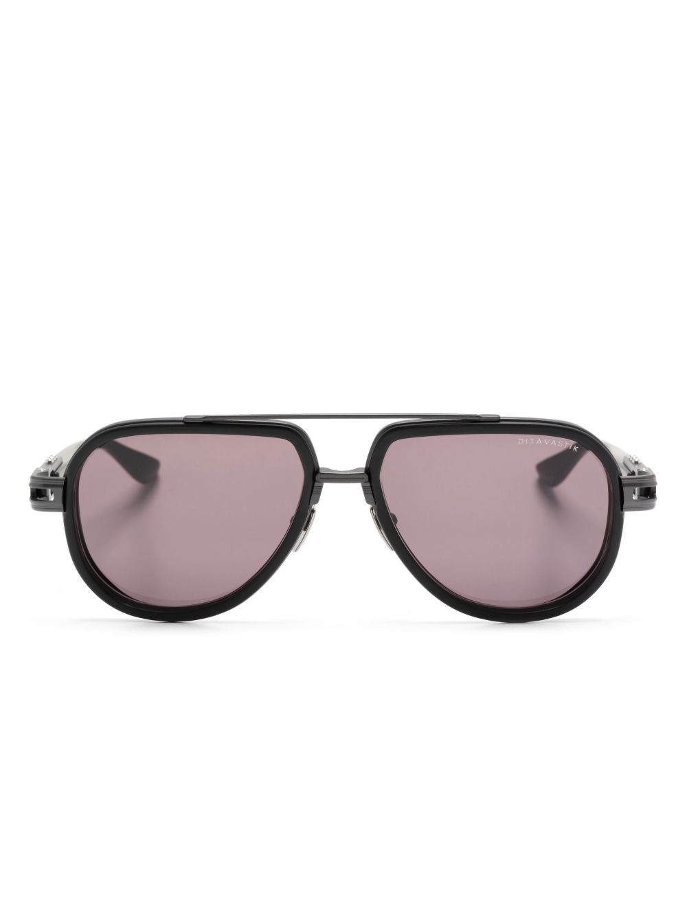 Dita Eyewear Vastik 飞行员镜框太阳眼镜 - 黑色