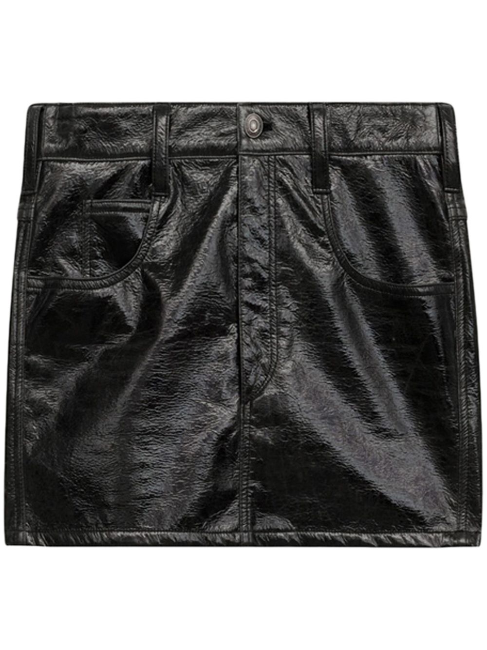 ISABEL MARANT Laviana 迷你半身裙 - 黑色