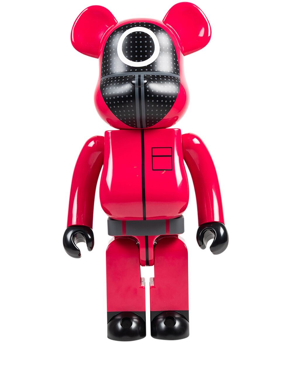 MEDICOM TOY x Squid Game Guard BE@RBRICK 模型玩具 - 红色