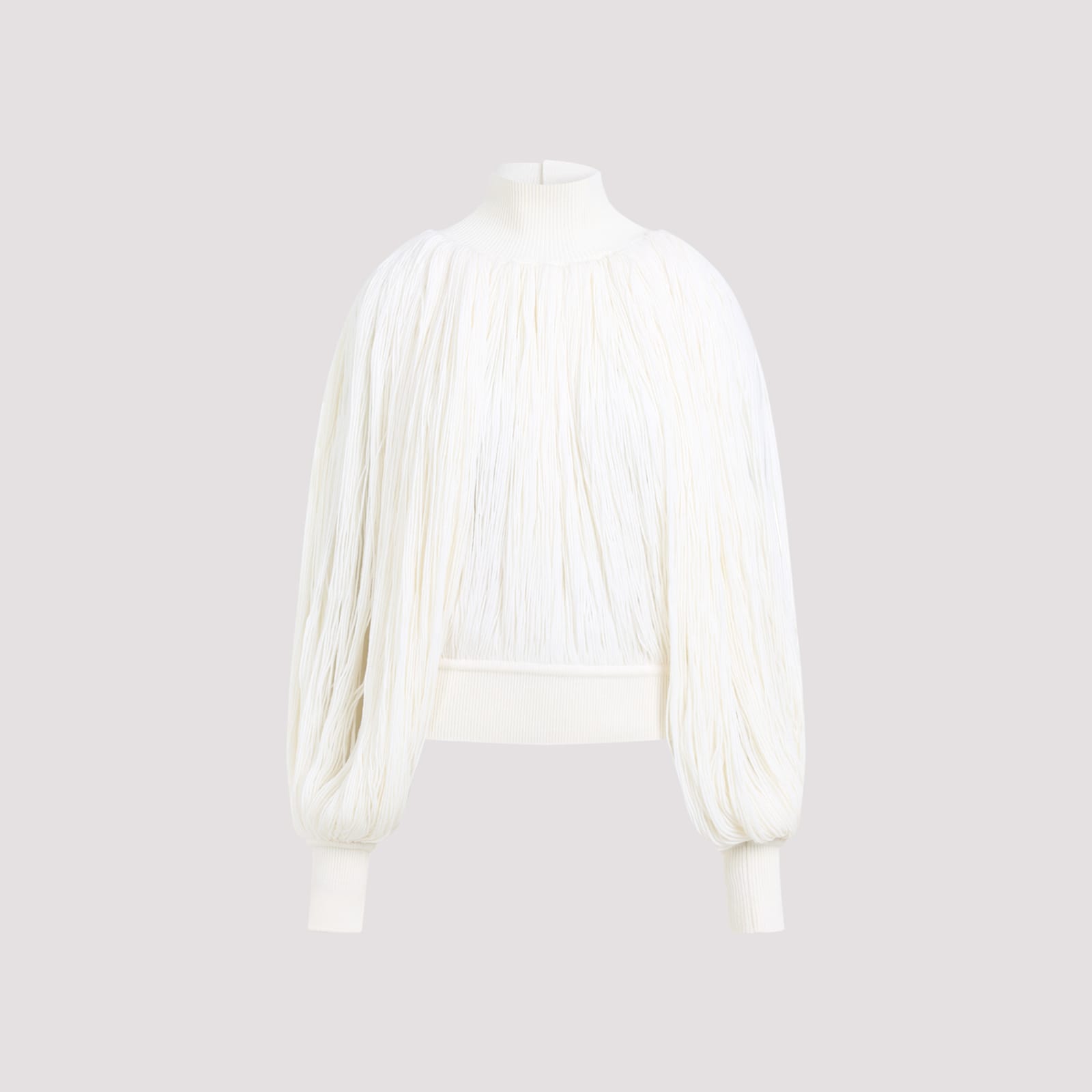 艾克妮（Alaïa）流苏针织套衫