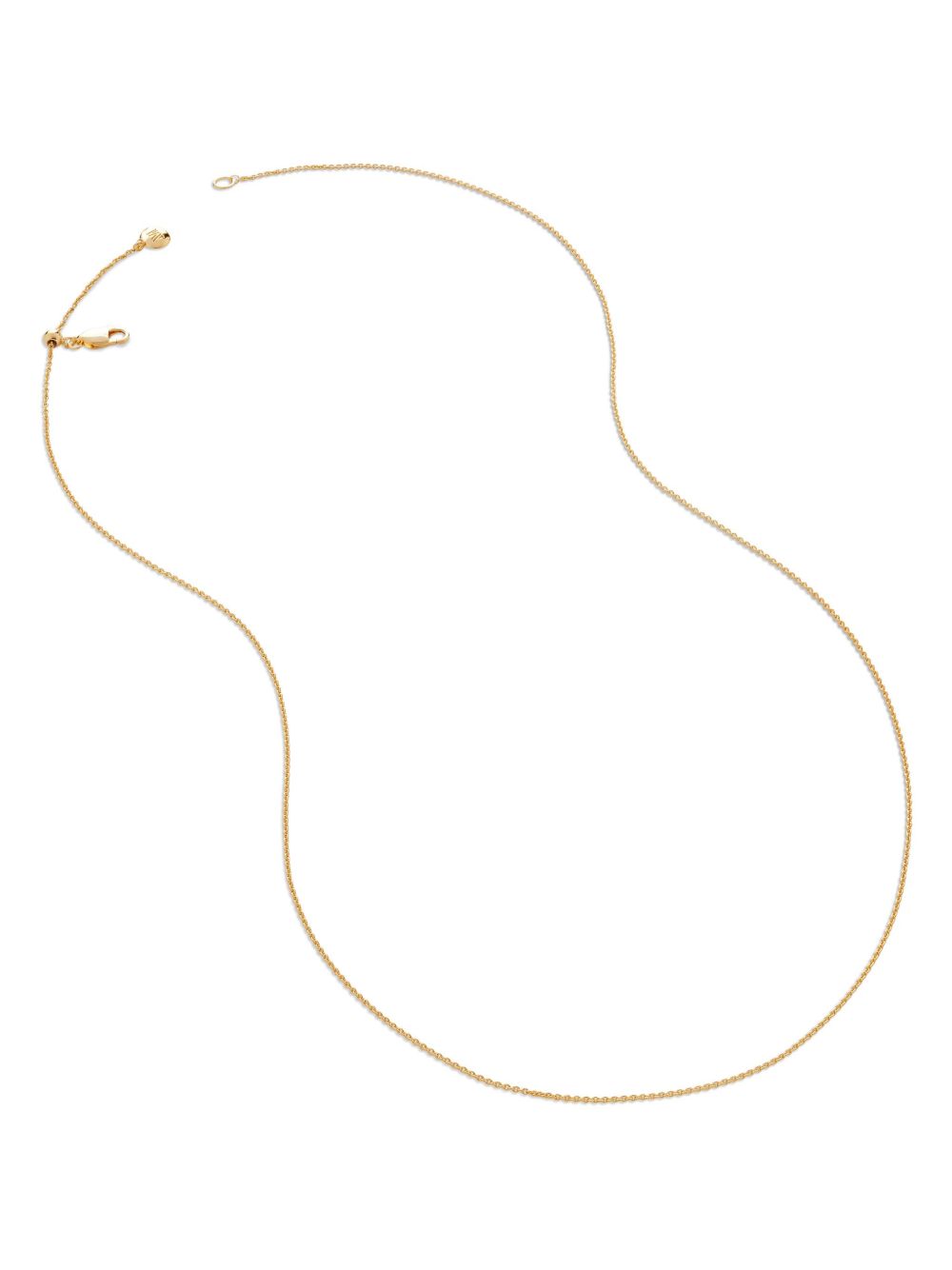 Monica Vinader fine chain necklace - 金色