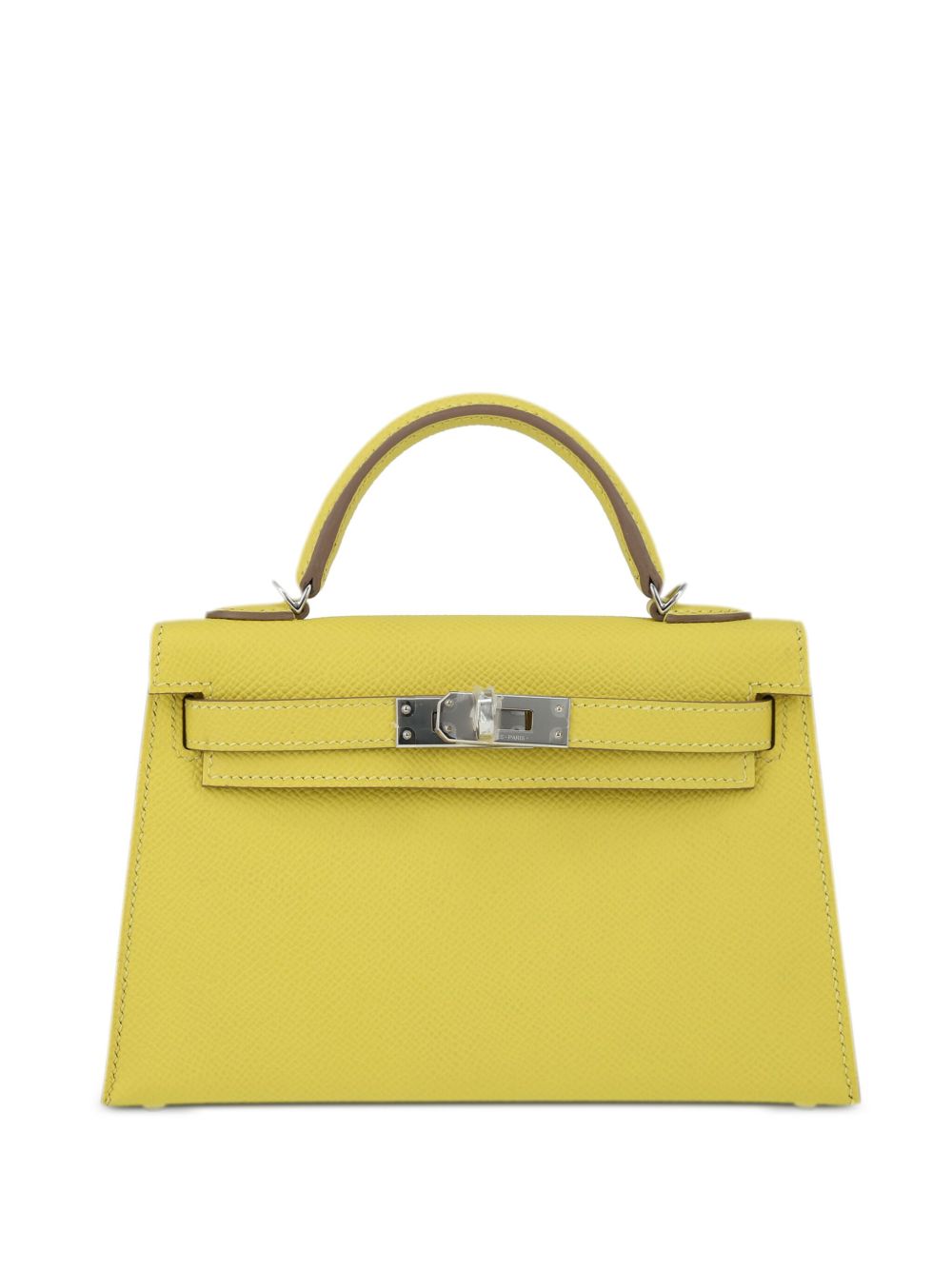 Hermès Pre-Owned Kelly 20 手提包（典藏款） - 黄色