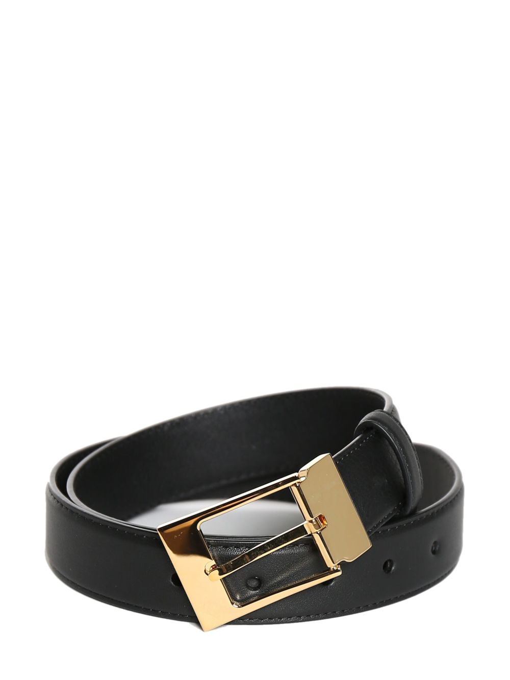 The Row Jewel leather belt - 黑色