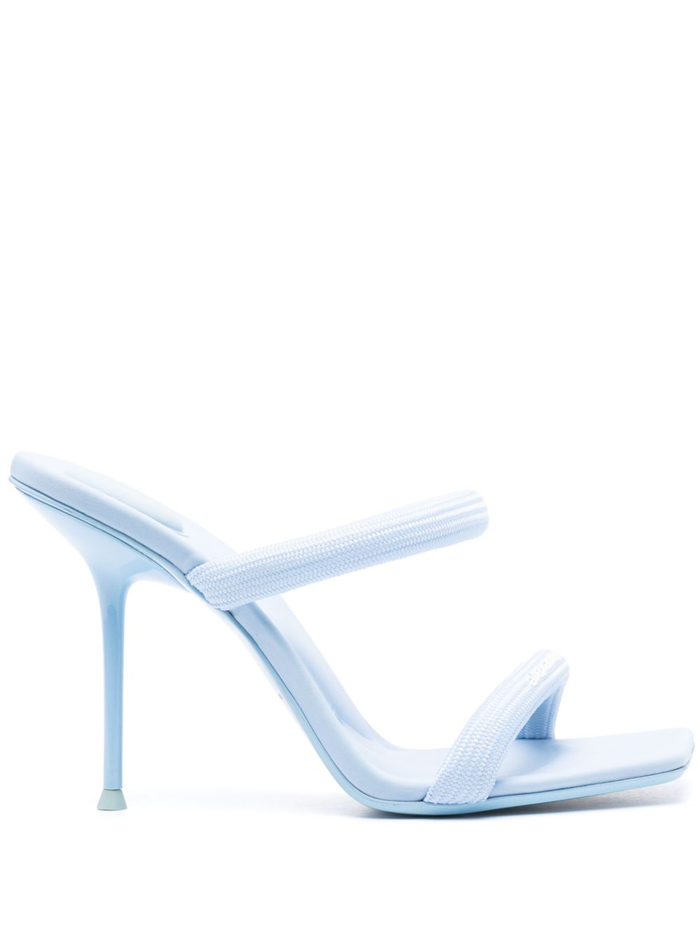 Pre-Owned Alexander Wang Julie Tubular 高跟凉鞋（典藏款，11厘米） - 蓝色