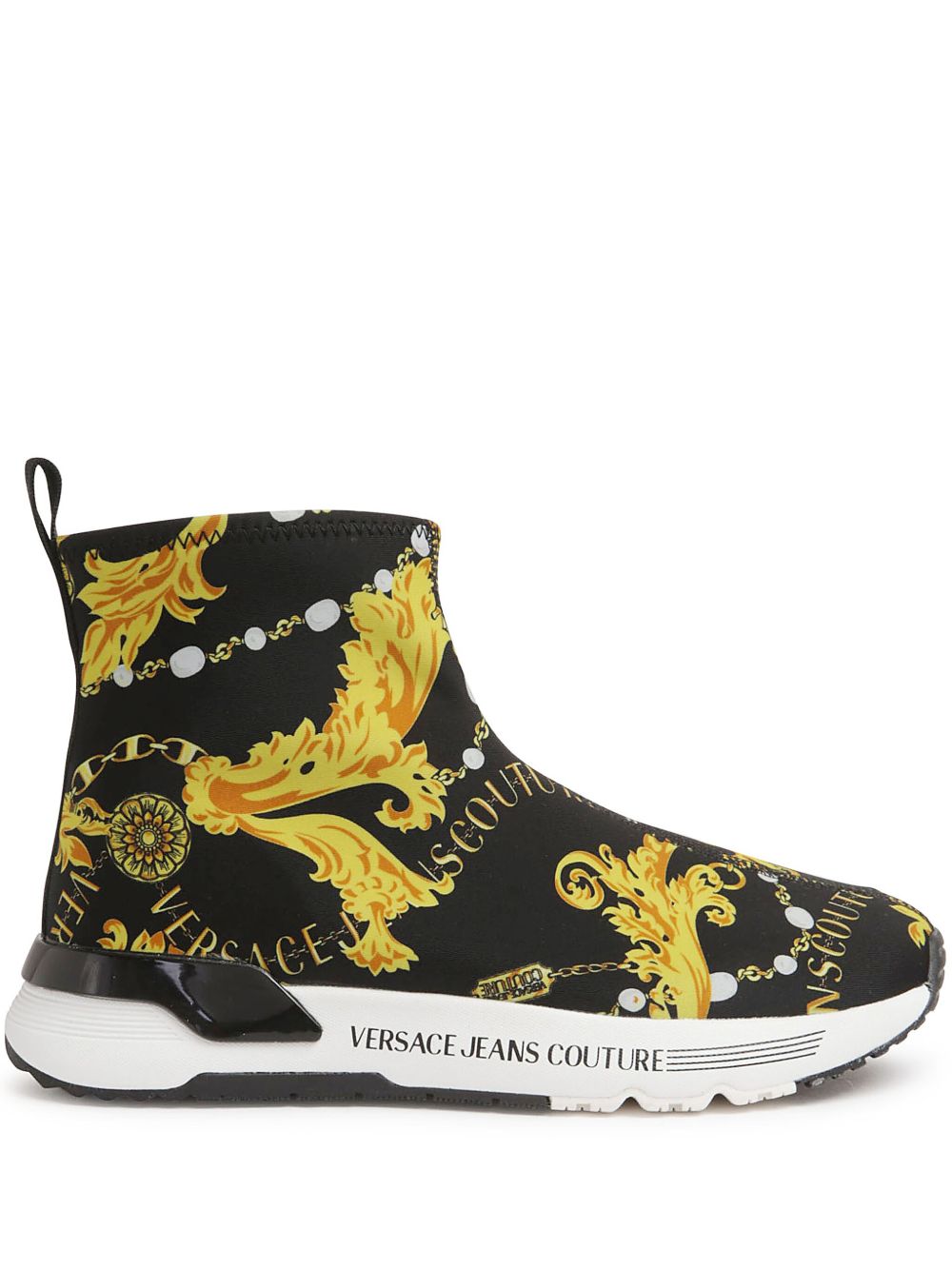 Versace Jeans Couture Dynamic 运动鞋 - 黑色