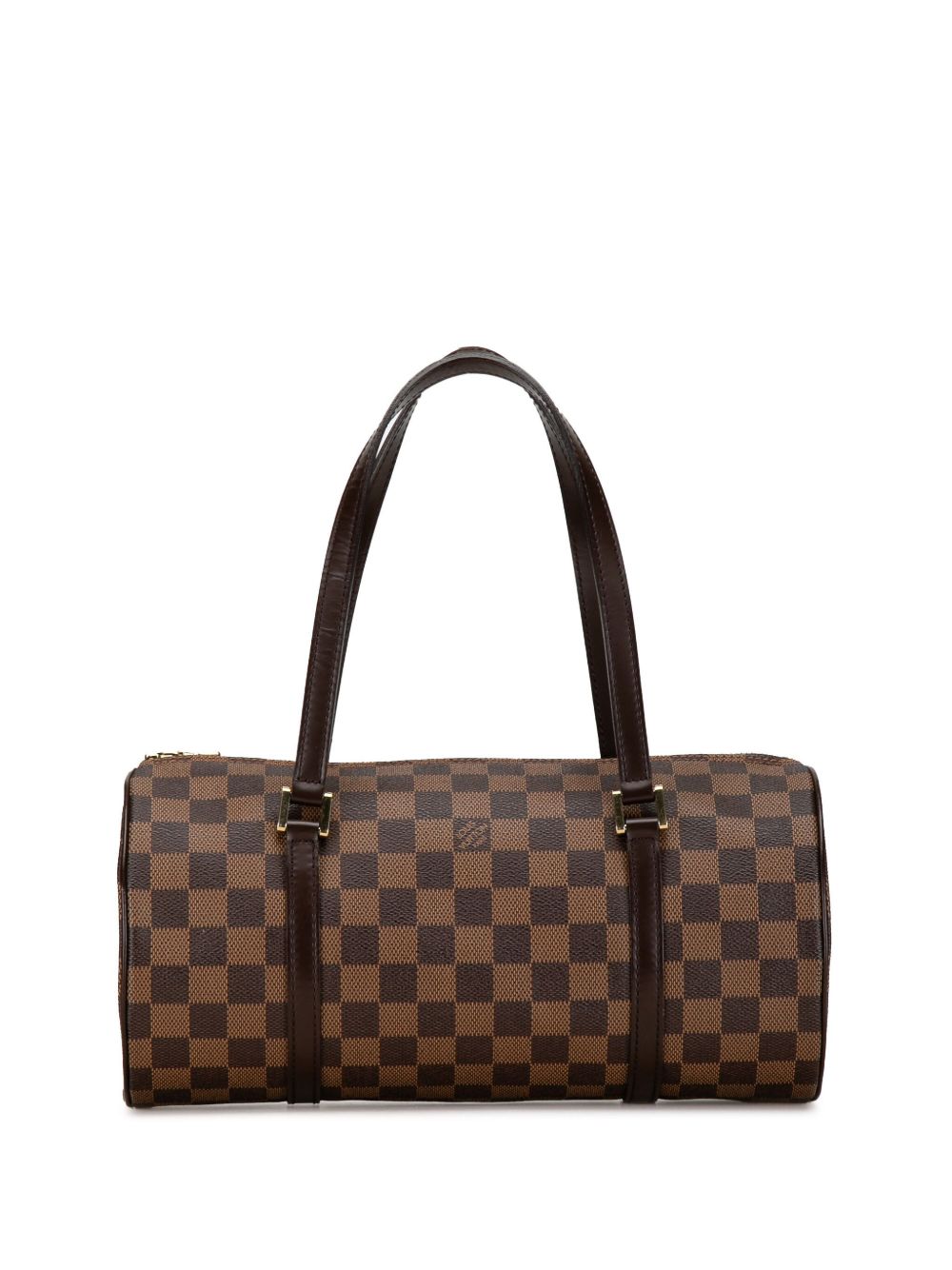 Louis Vuitton Pre-Owned Damier Ebène Papillon 30 手提包（2004年典藏款） - 褐色