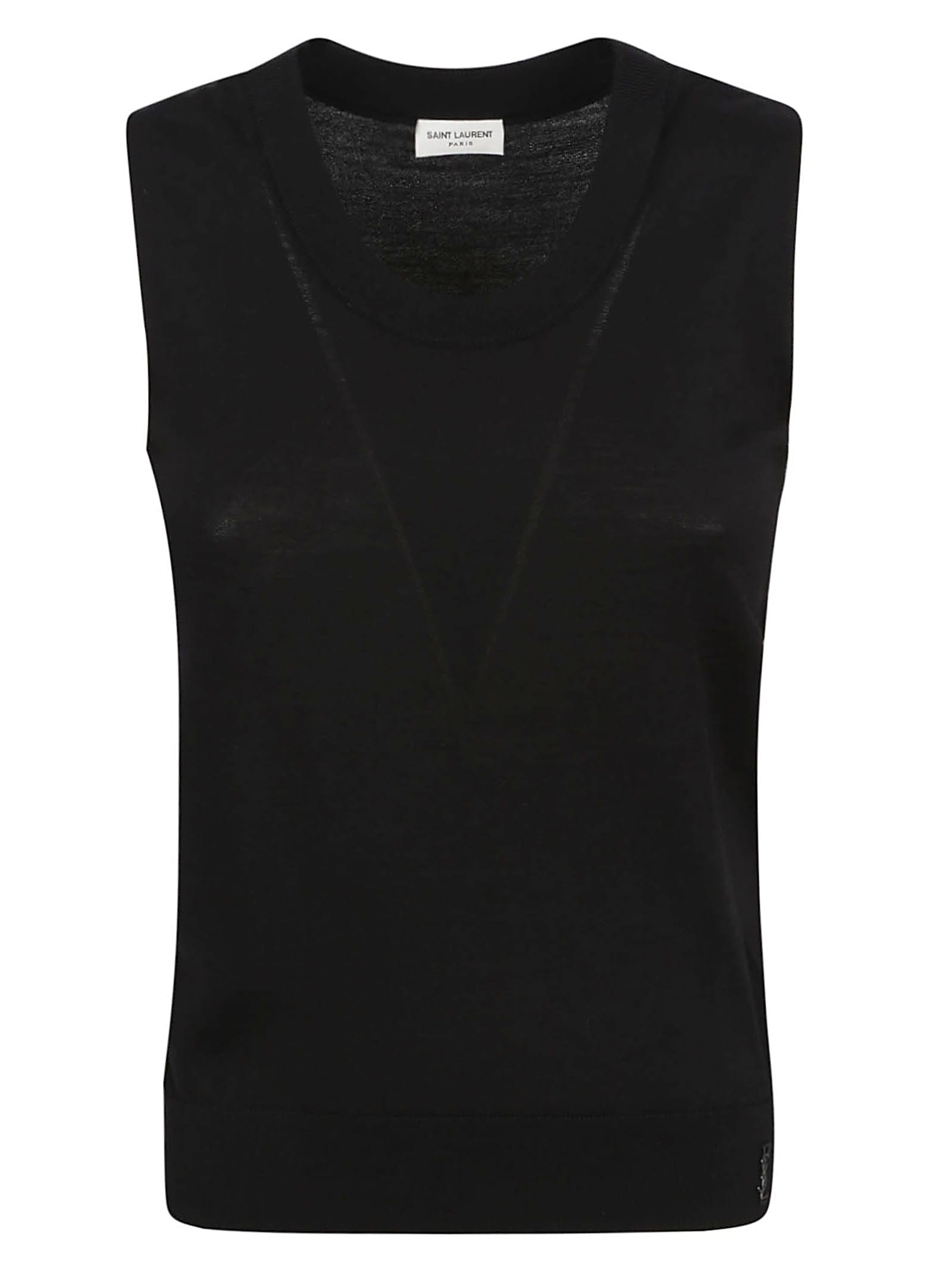 Saint Laurent Sleeveless Jumper