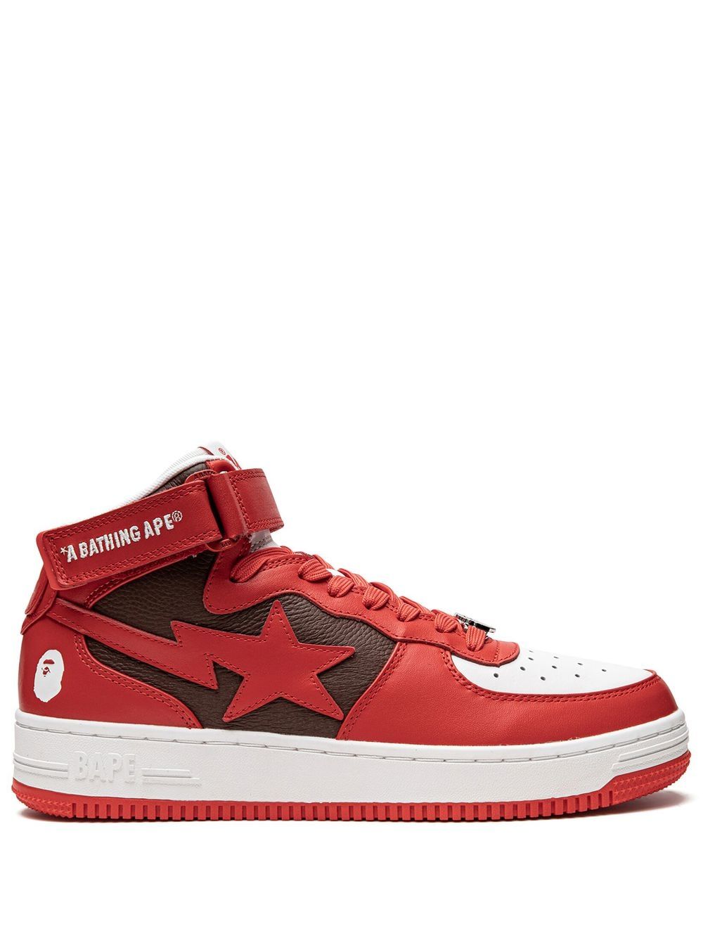 A BATHING APE® BAPE STA MI #2 M2 运动鞋 - 红色