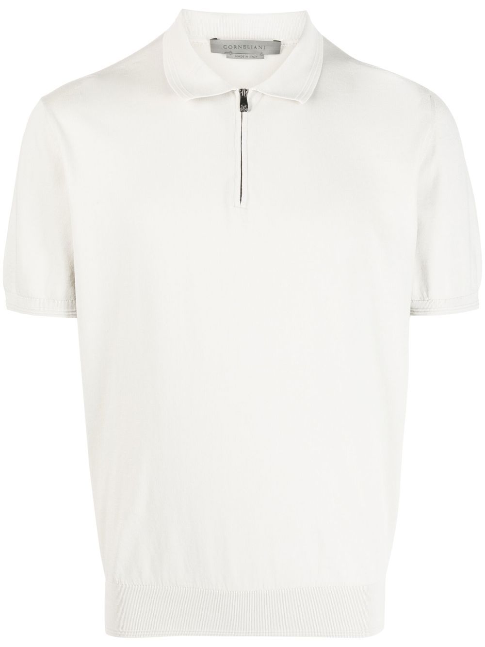 Corneliani 拉链polo衫 - 中性色