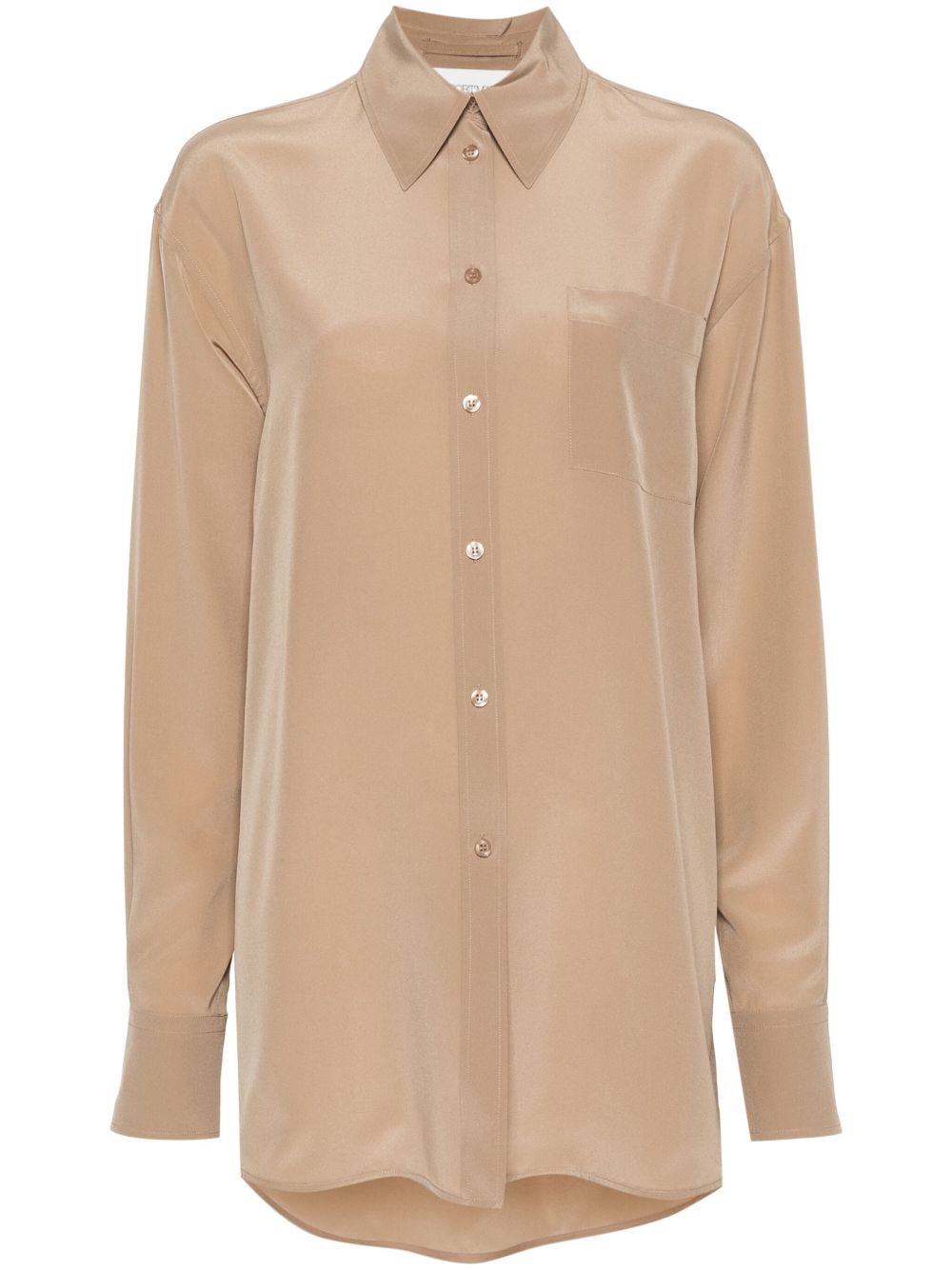 Sportmax Rovigo 真丝衬衫 - 中性色