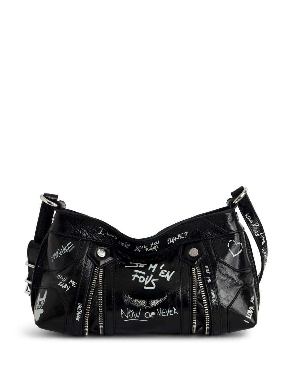 Zadig&Voltaire Sunny Mood 斜挎包 - 黑色