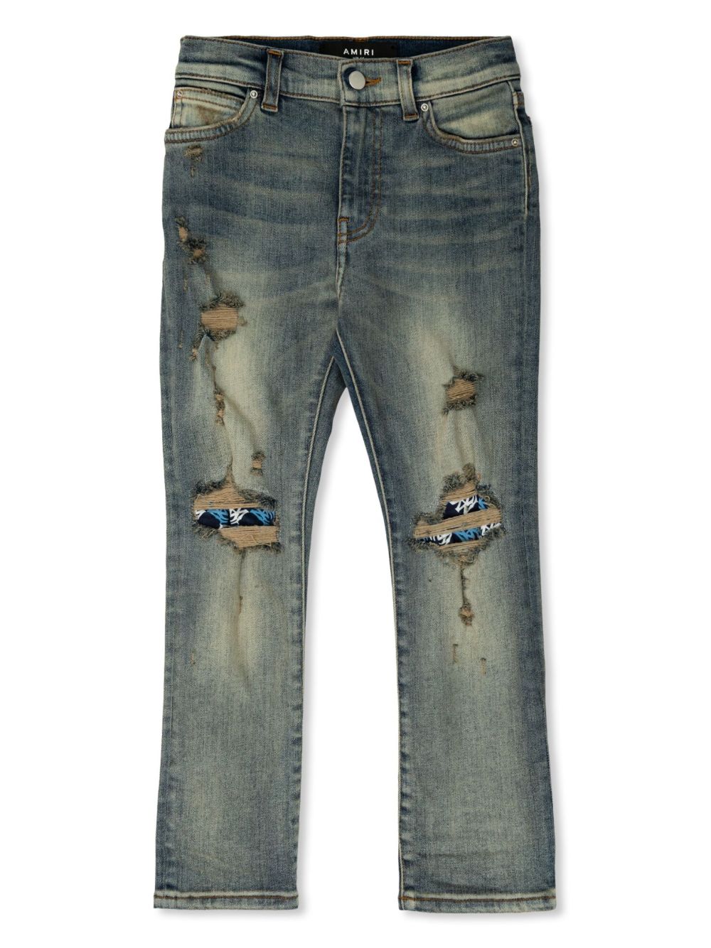 AMIRI KIDS MX1 牛仔裤 - 蓝色