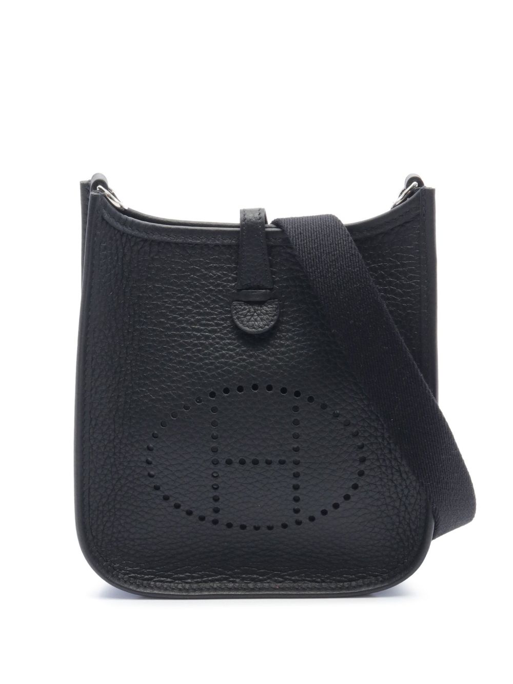 Hermès Pre-Owned Evelyne 单肩包（2024年典藏款） - 黑色