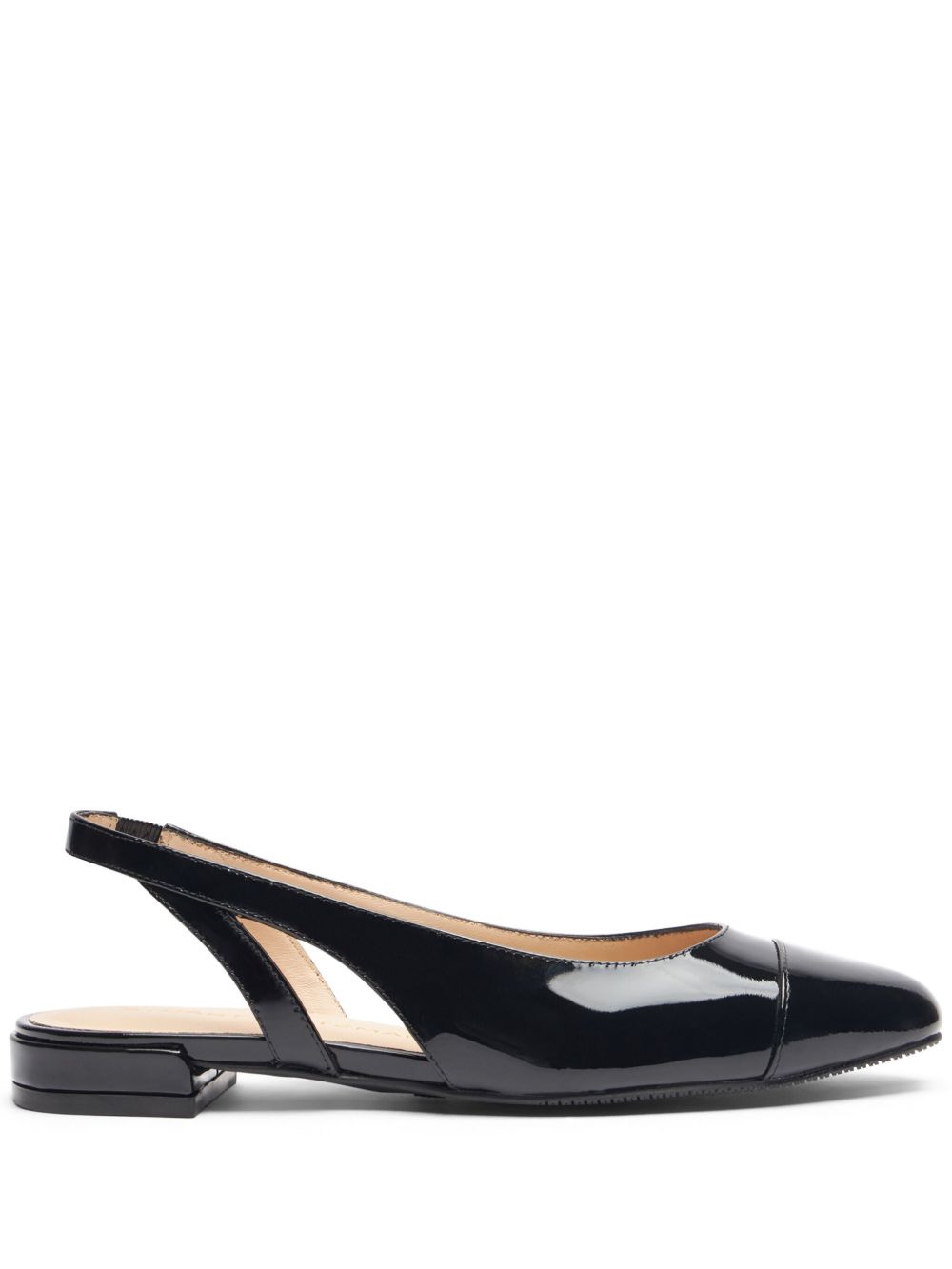 Stuart Weitzman Sleek 裹踝皮质高跟鞋 - 黑色