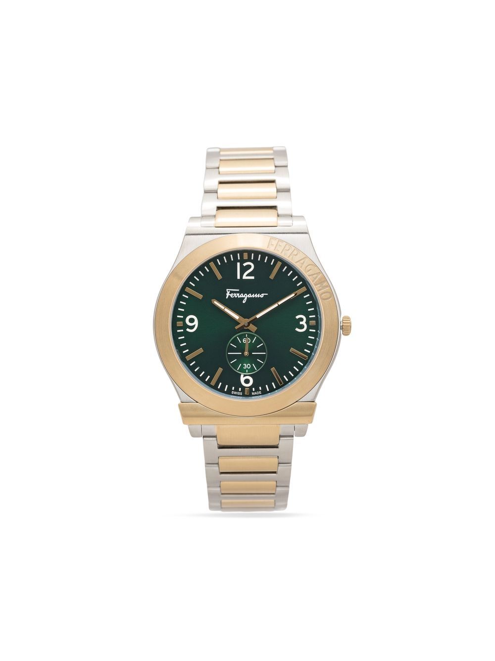 Ferragamo Gancini Gent 41毫米腕表 - 绿色