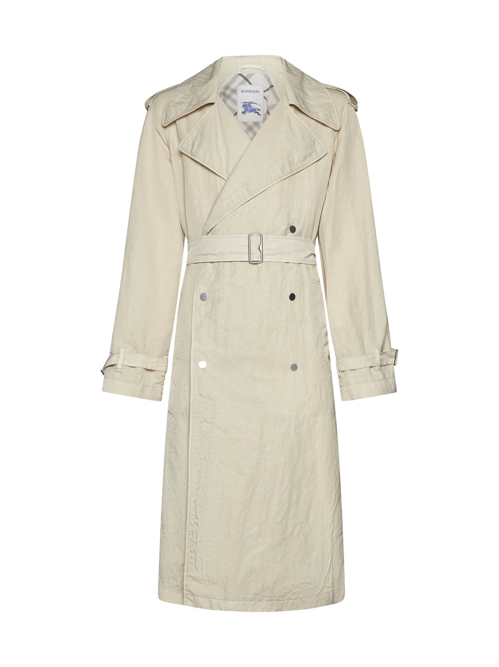 Burberry 双排扣带腰带风衣