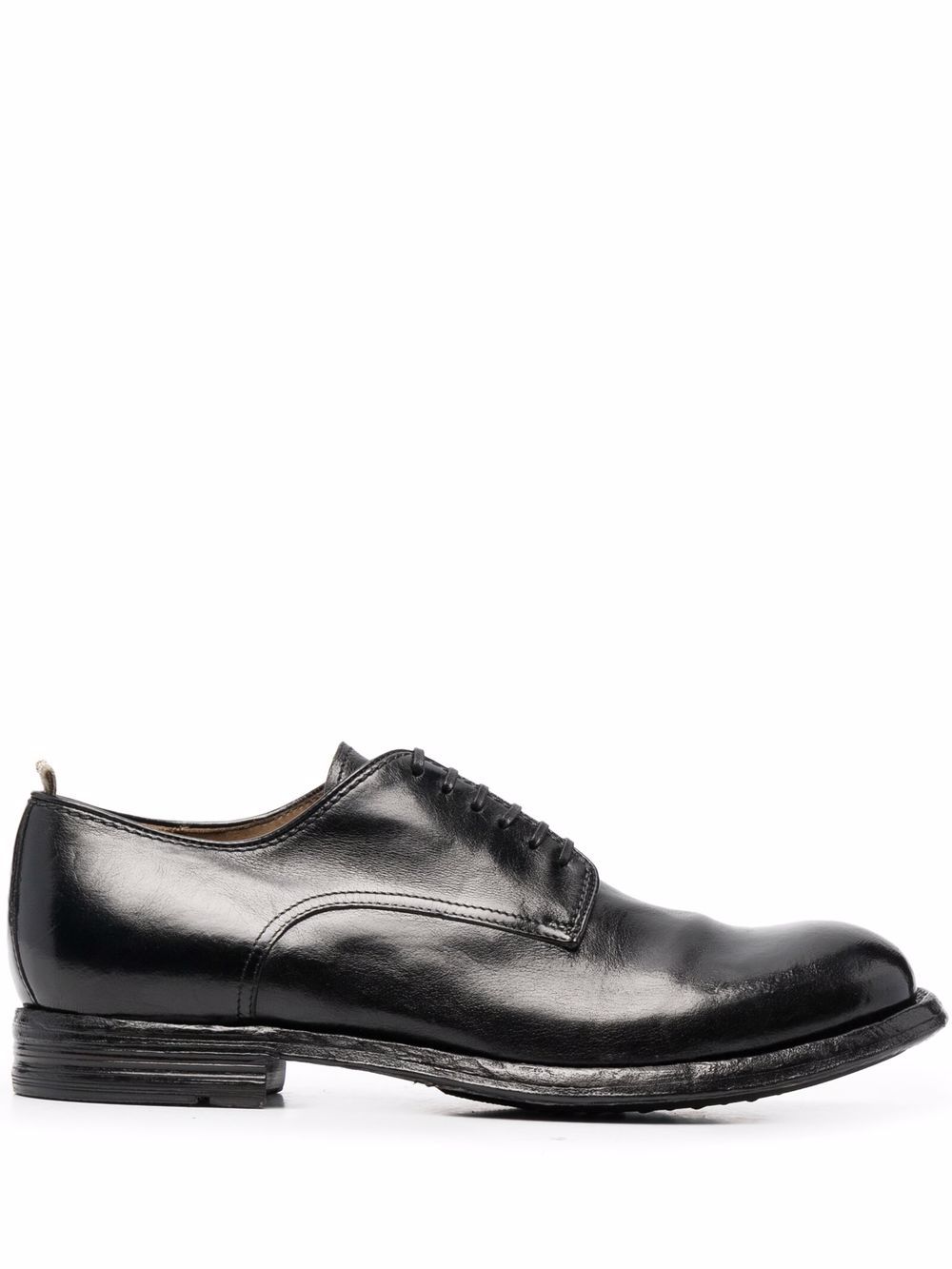 Officine Creative Balance 皮质系带鞋 - 黑色