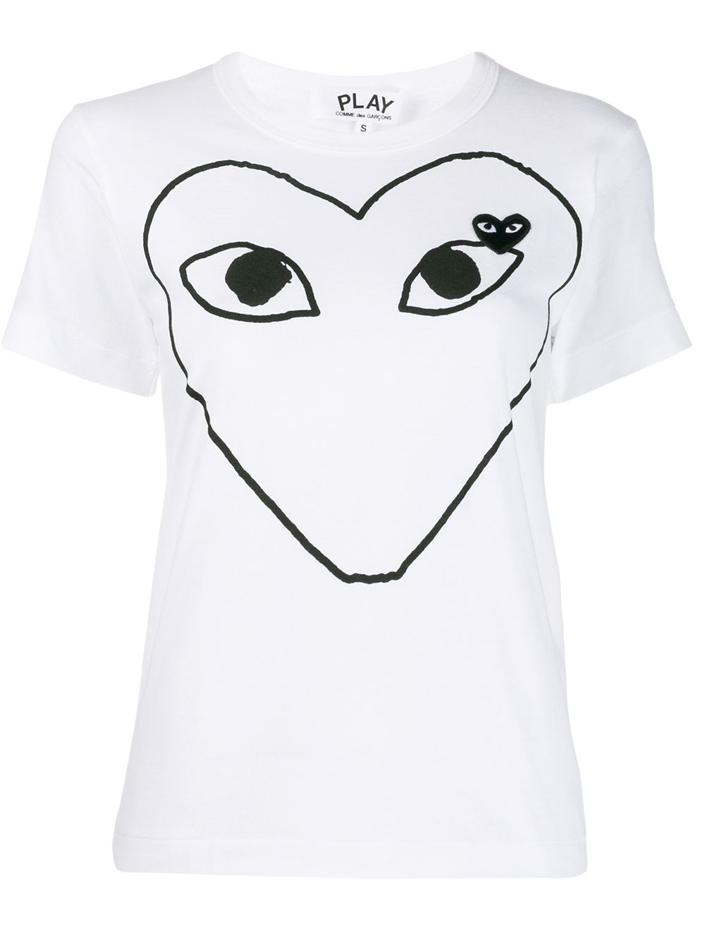 Comme Des Garçons Play P1T1011 - 白色