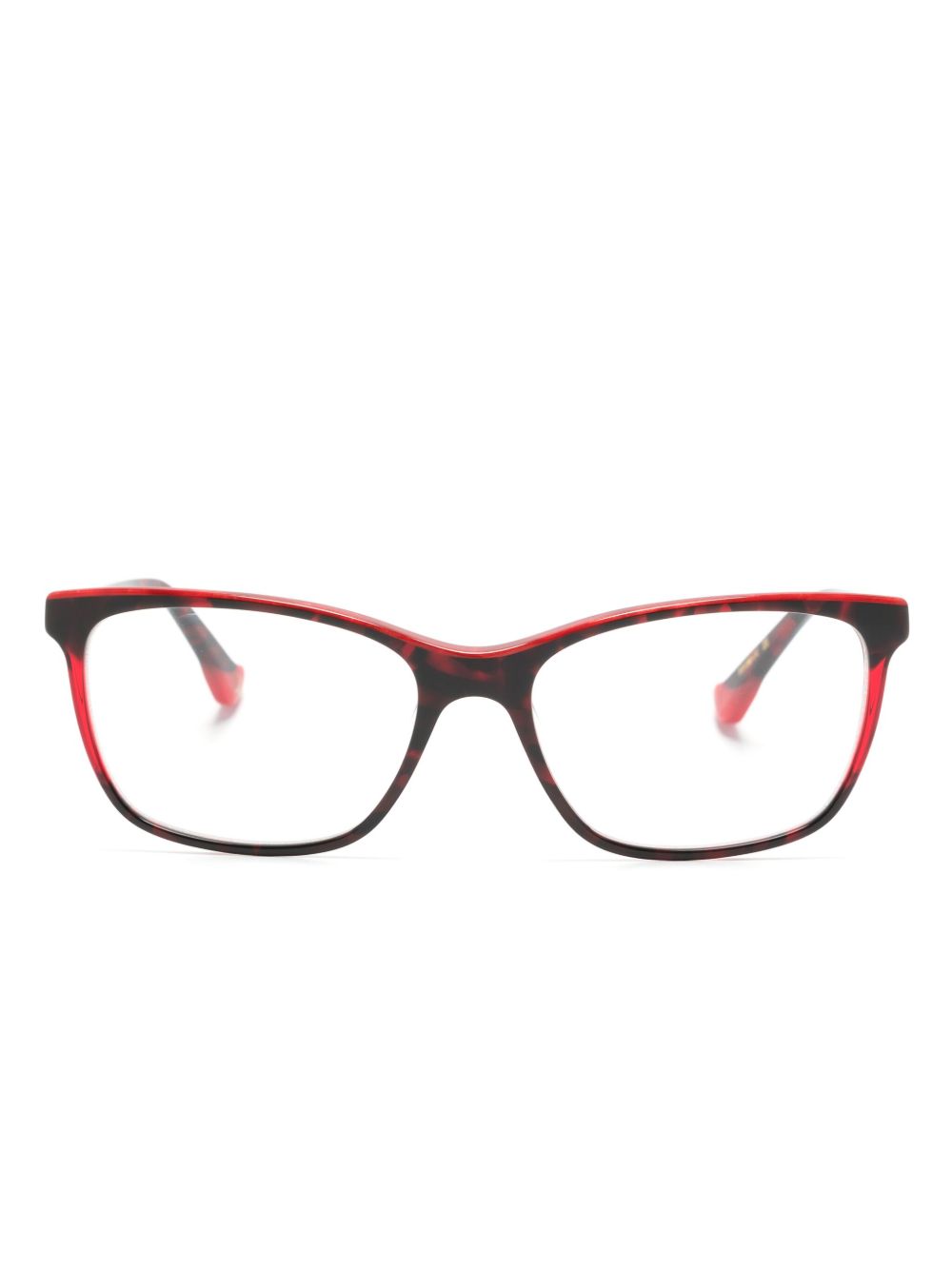 Etnia Barcelona Constanza 长方形镜框眼镜 - 红色