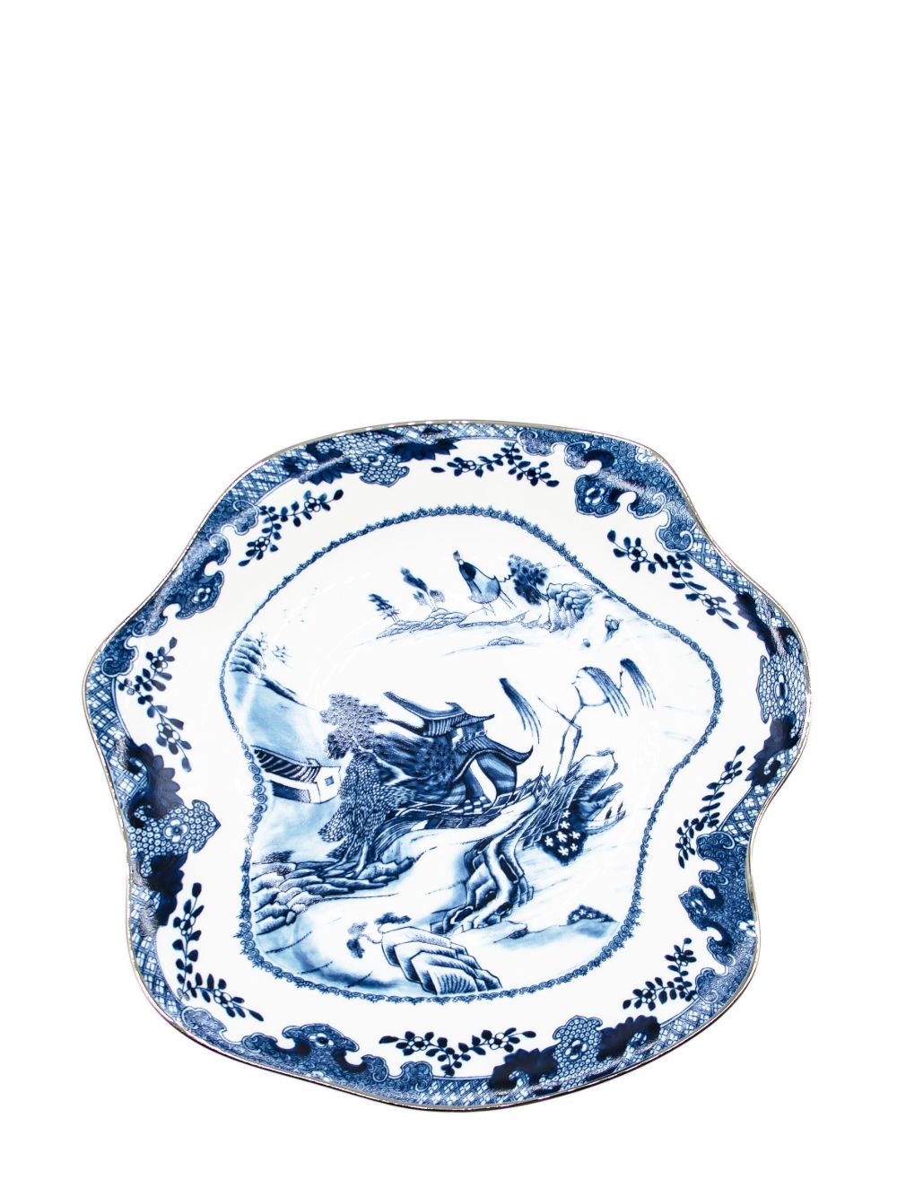 Seletti x Diesel Living 陶瓷汤盘 - 蓝色