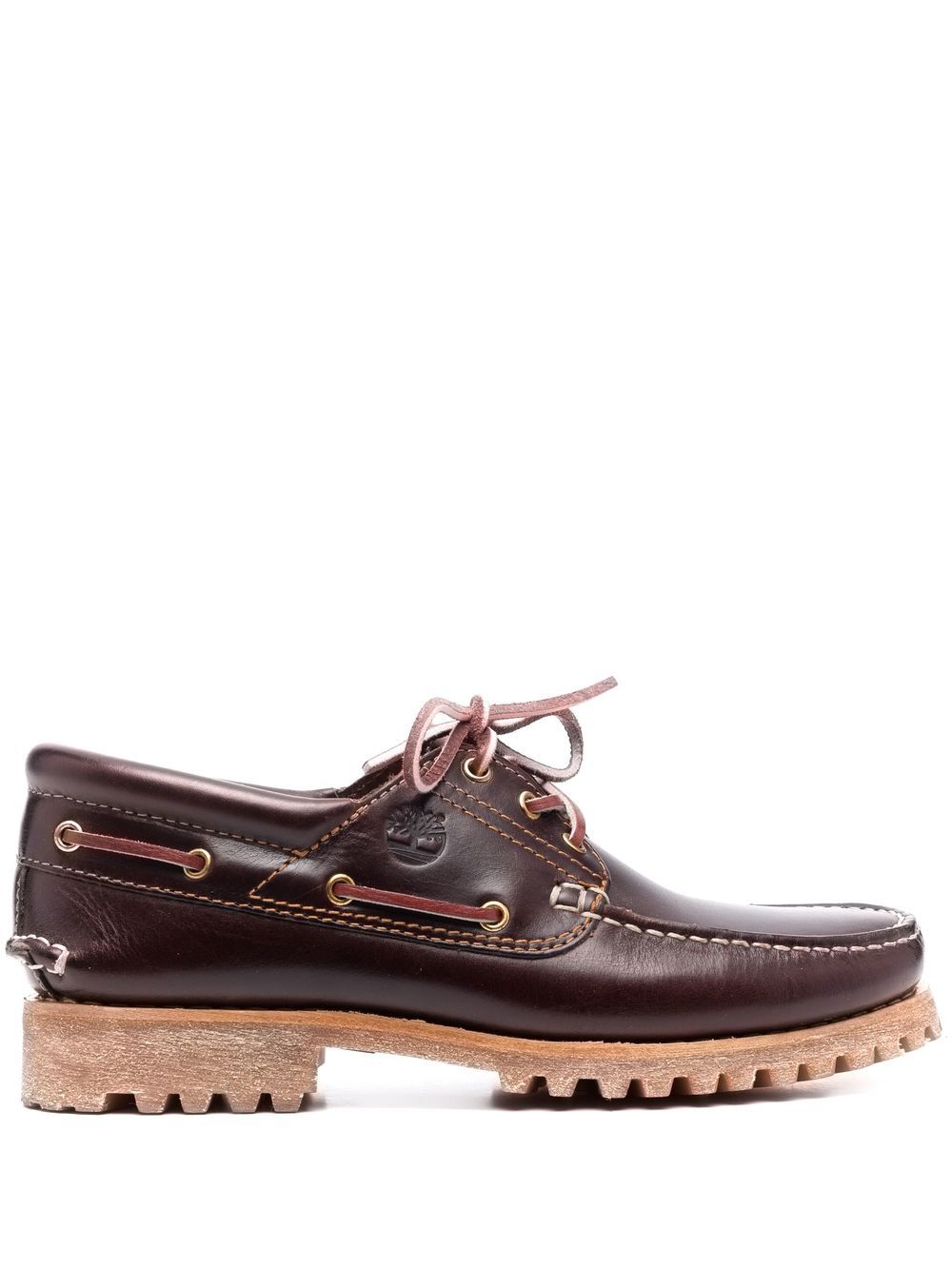 Timberland Handsewn 帆船鞋 - 褐色
