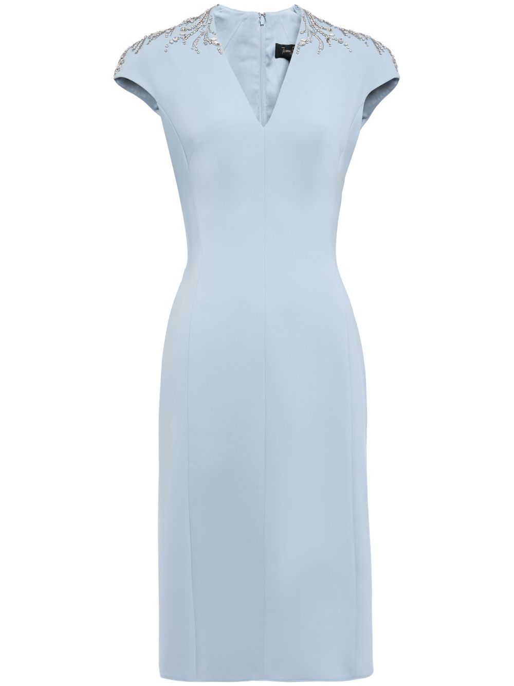 Jenny Packham Ardila 连衣裙 - 蓝色