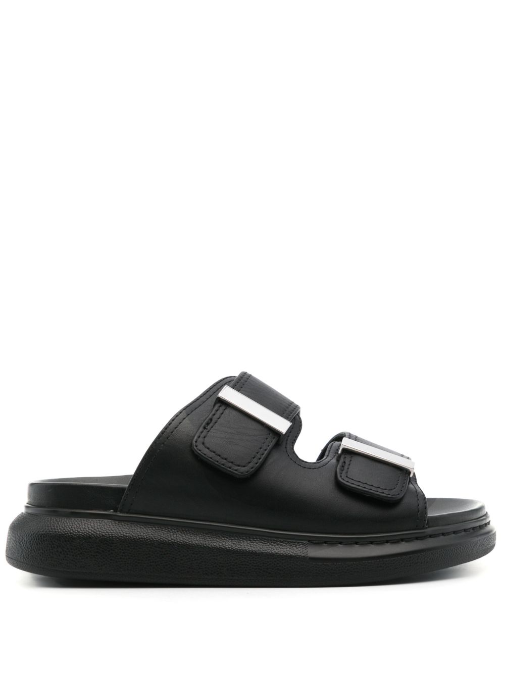 Alexander McQueen Pre-Owned Hybrid 拖鞋 - 黑色