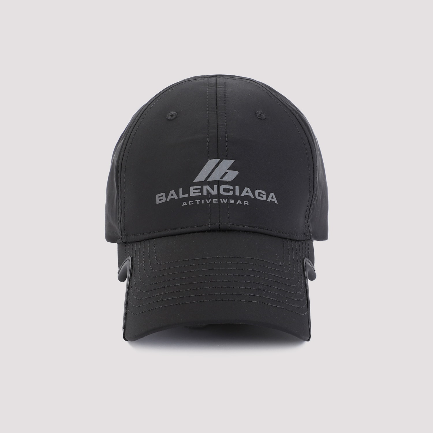 Balenciaga Black Polyester Baseball Cap