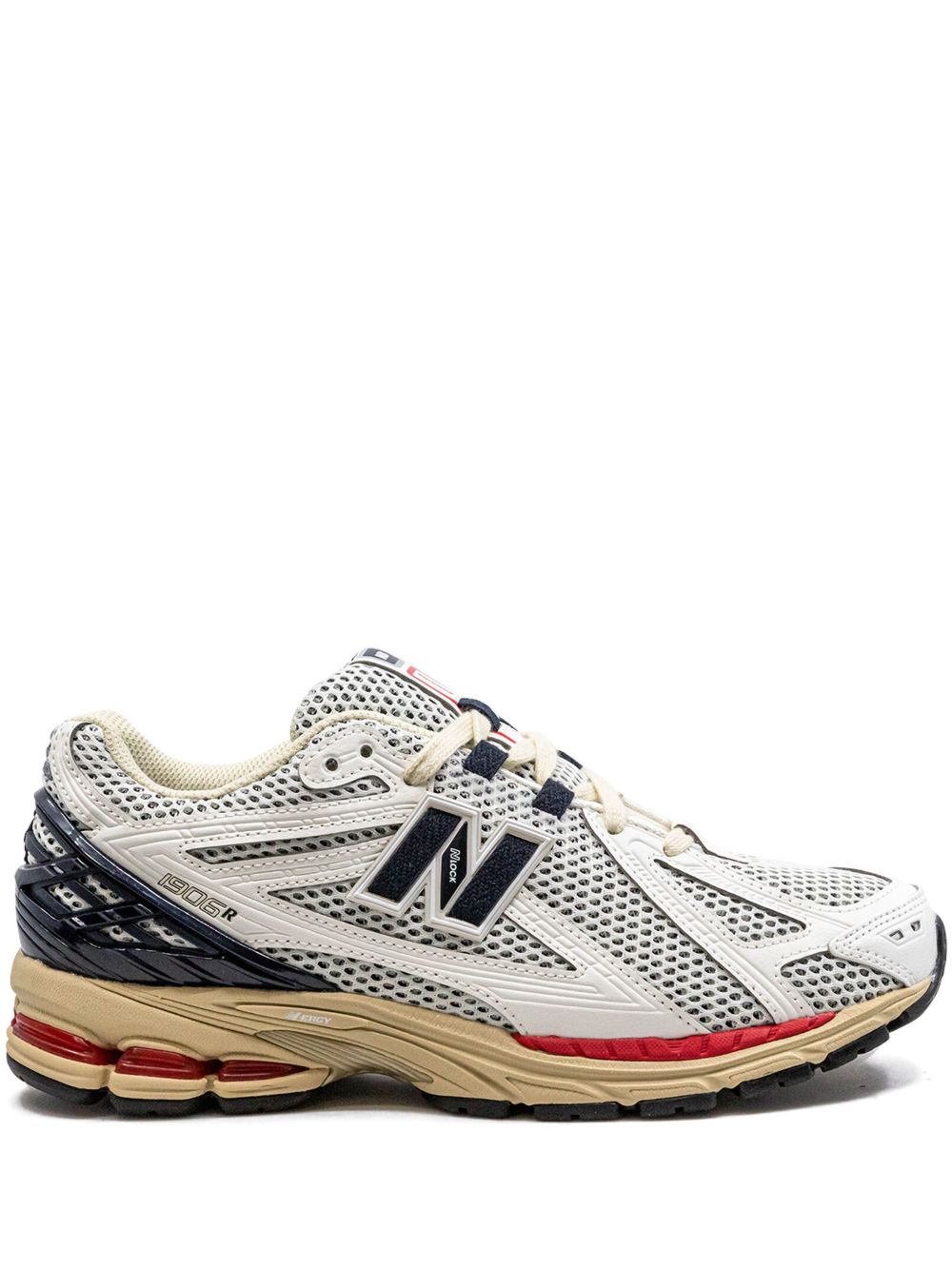 New Balance 1906R Sea Salt Eclipse True Red 运动鞋 - 白色