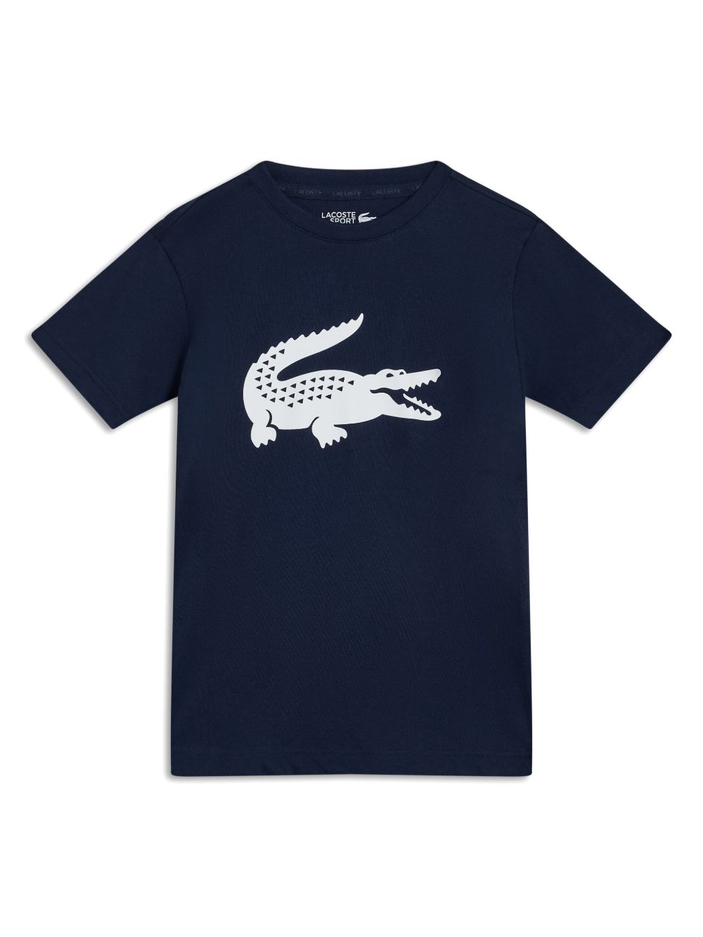 Lacoste logo T恤 - 蓝色