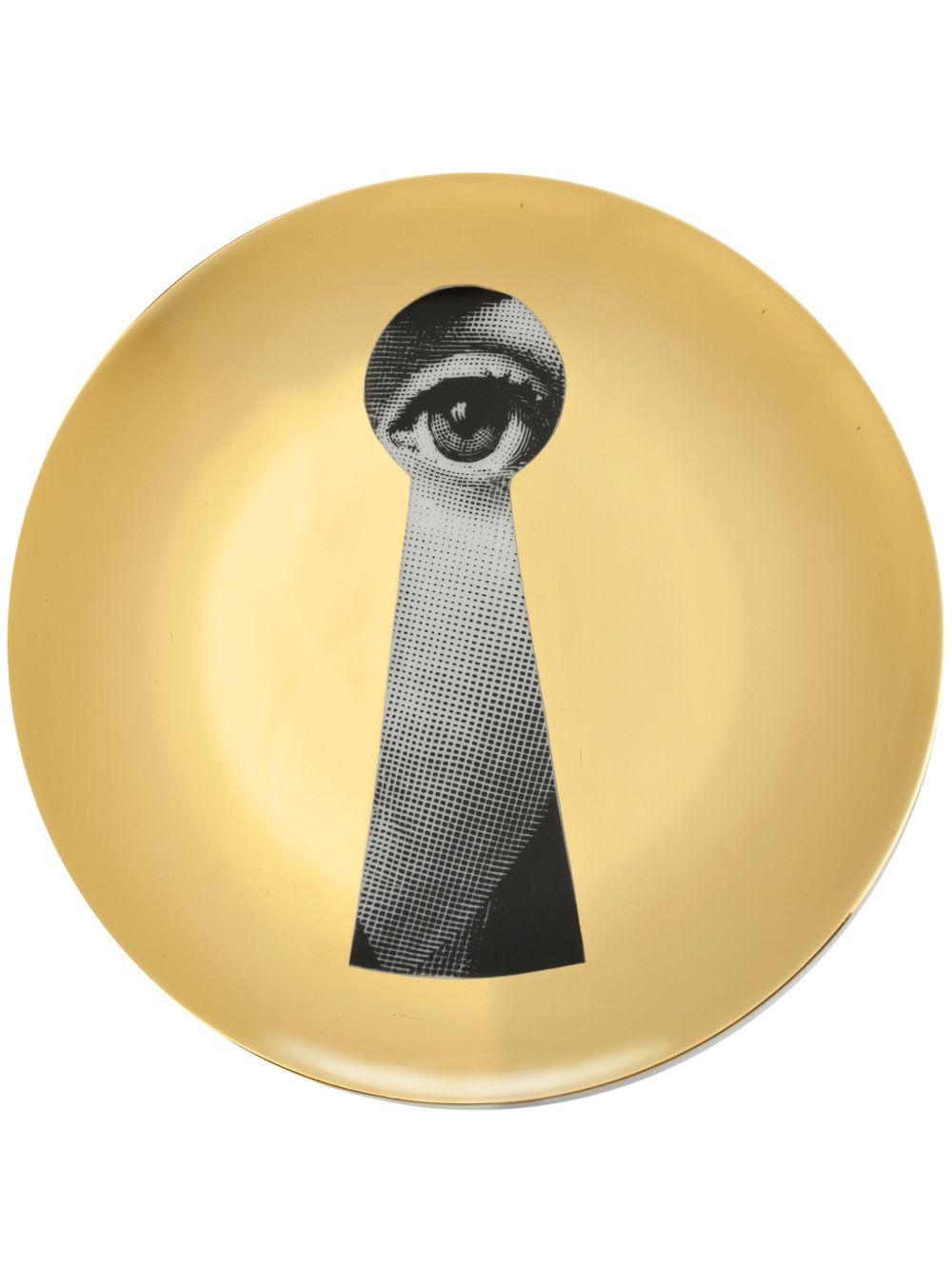 Fornasetti Tema E Variazioni N14 壁饰盘（26厘米） - 黑色