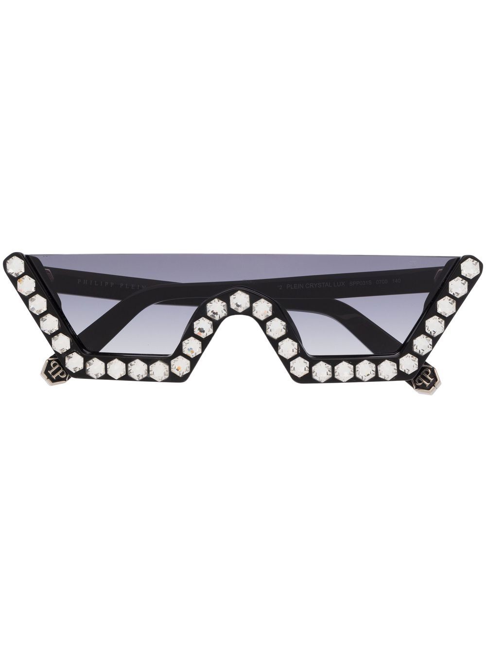 Philipp Plein Plein Crystal Lux 太阳眼镜 - 黑色