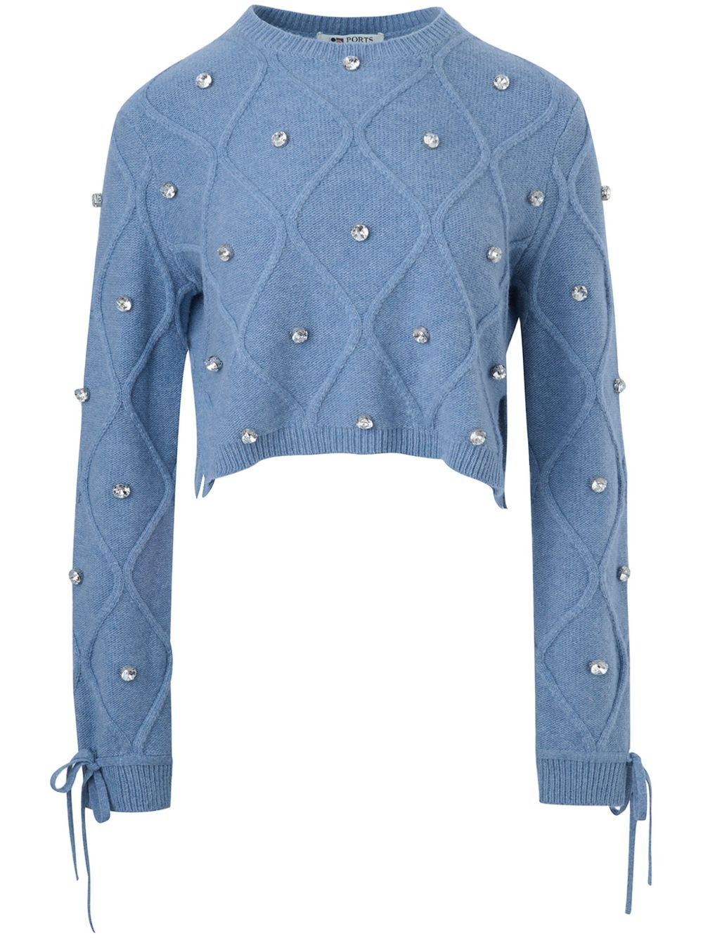 Ports 1961 晶饰毛衣 - 蓝色