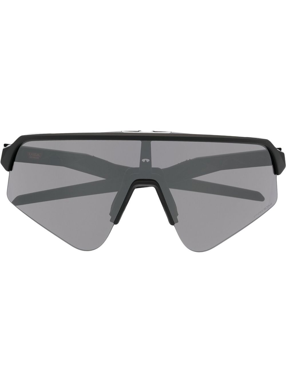 Oakley 超大款遮阳帽太阳眼镜 - 黑色