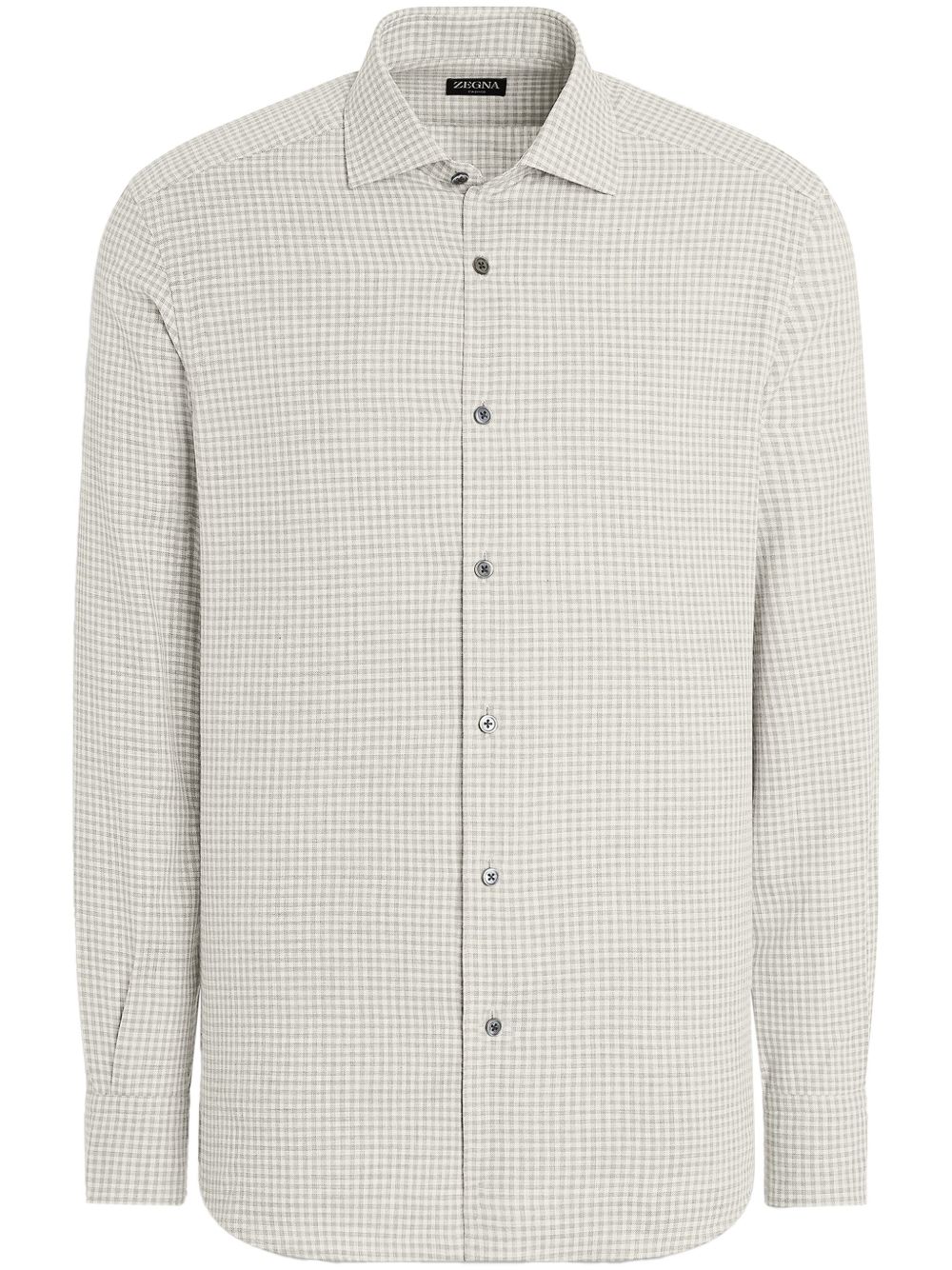 Zegna Cashco 衬衫 - 灰色