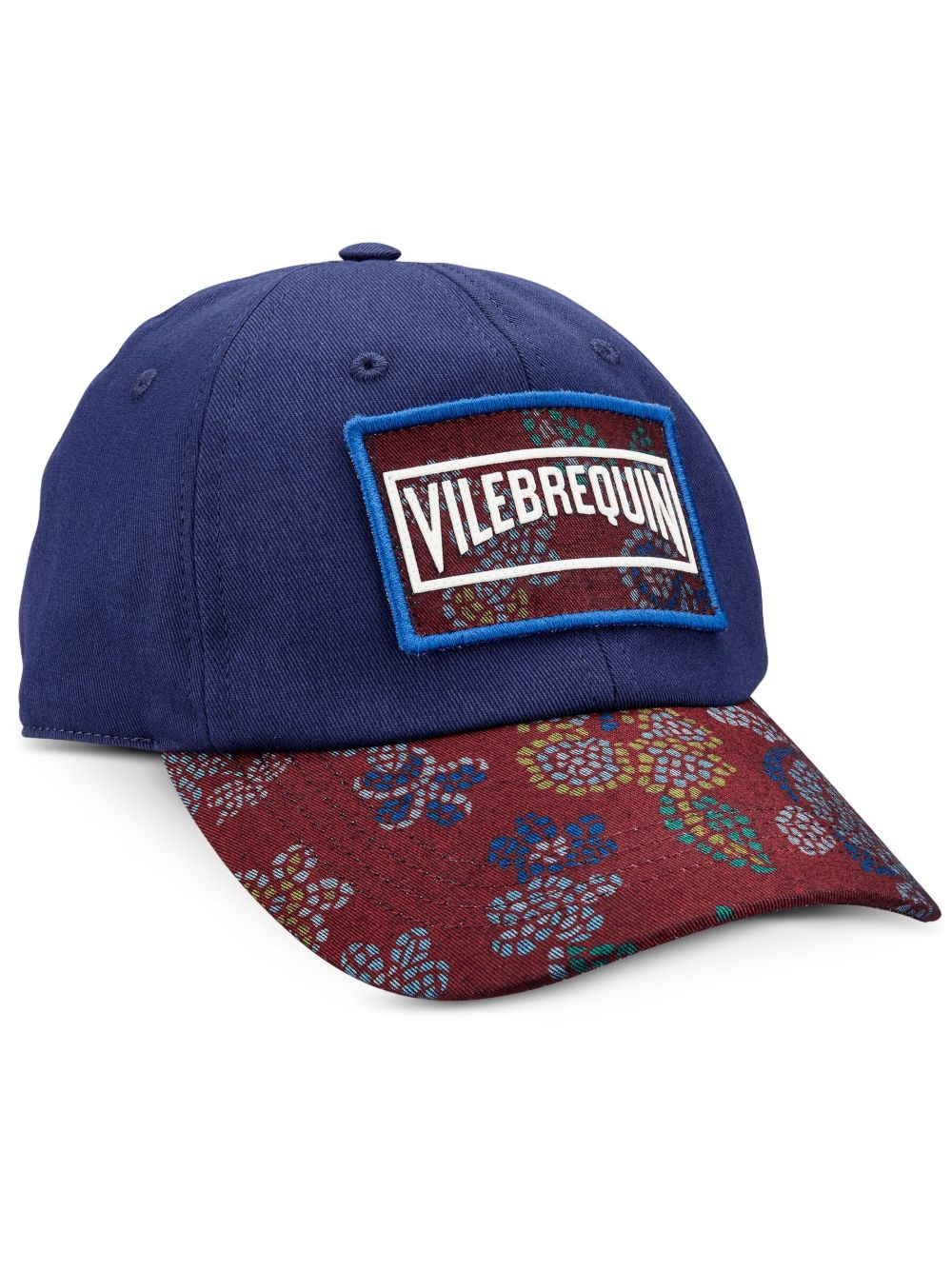 Vilebrequin Capilla 拼色棒球帽 - 蓝色